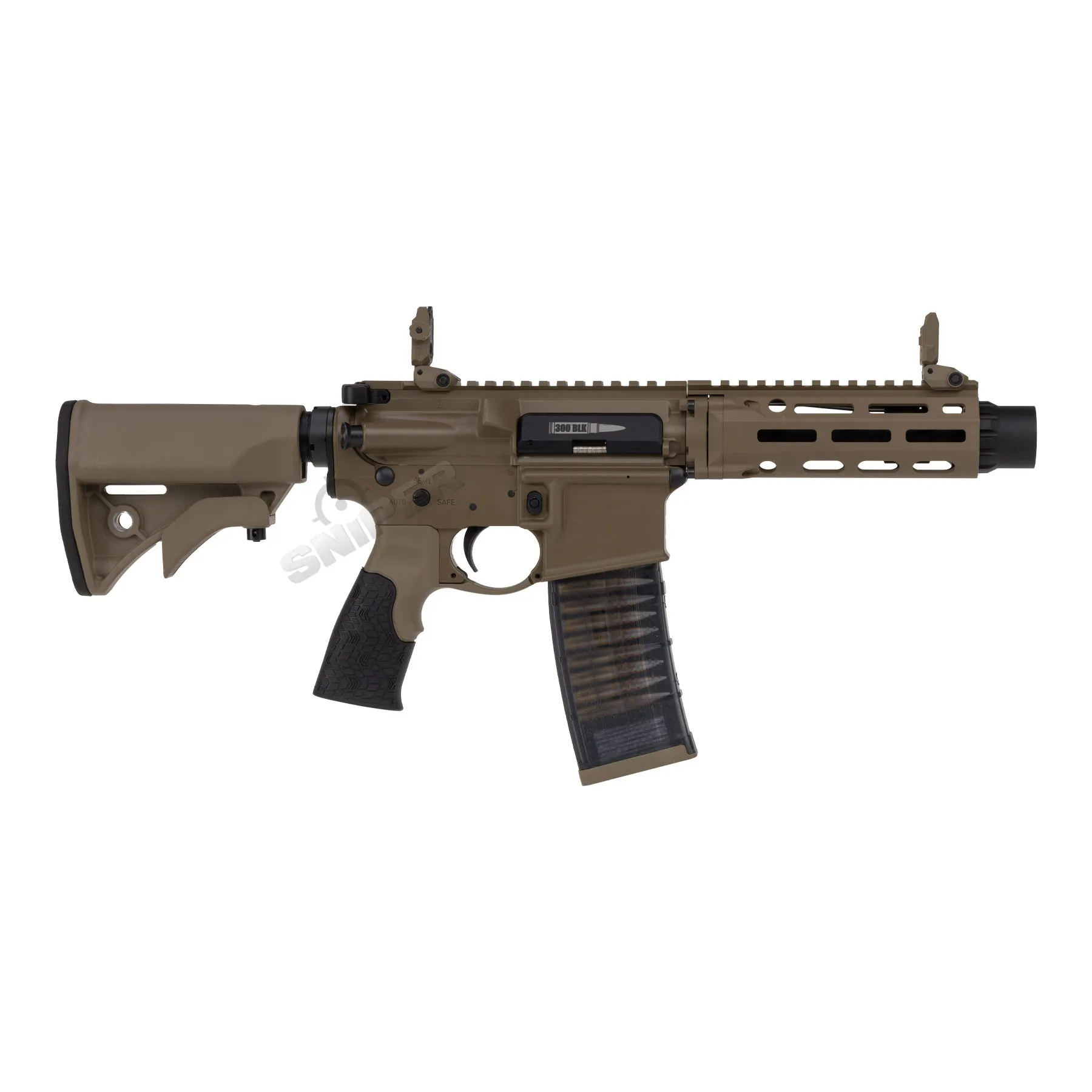 EMG x Daniel Defense DDM4 PDW SBR GBB, Tan EMG x Daniel Defense DDM4 PDW SBR GBB, Tan