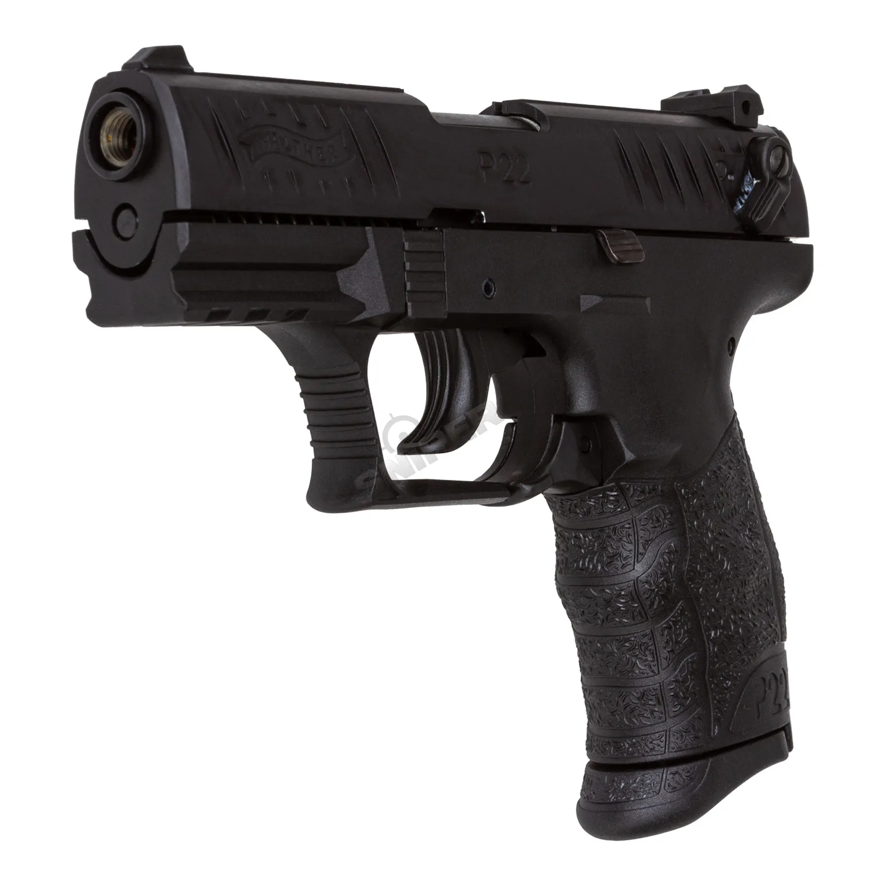 Walther P22Q 9mm P.A.K. Schreckschusspistole R2D-Kit, Black