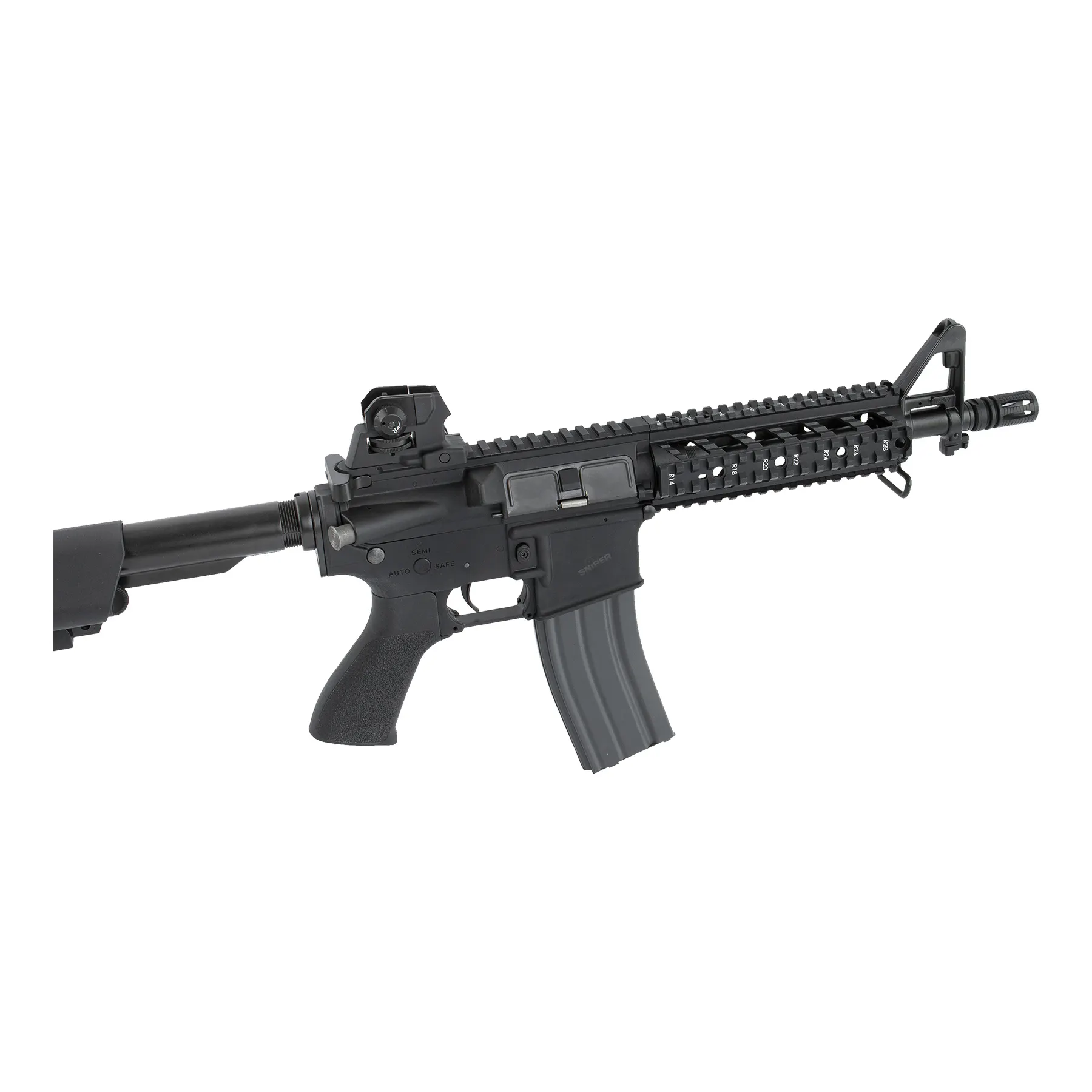 CM16 Raider, Black < 0,5 Joule, AEG