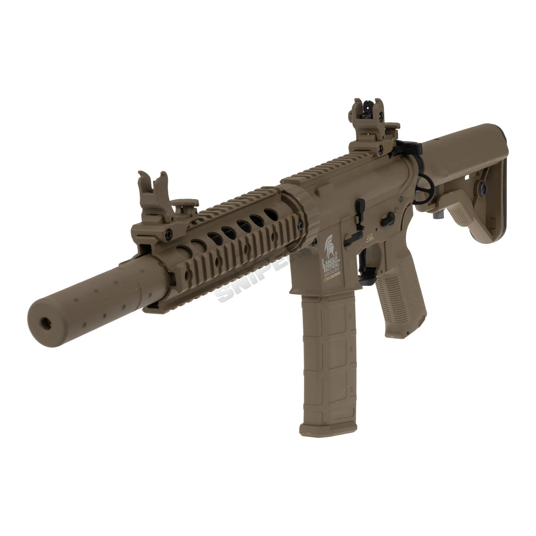 Einsteiger Set #2 - Lancer M4 SD w/ Nebula ETU (S)AEG, Tan Einsteiger Set #1 - Lancer M4 SD w/ Nebula ETU (S)AEG, Tan