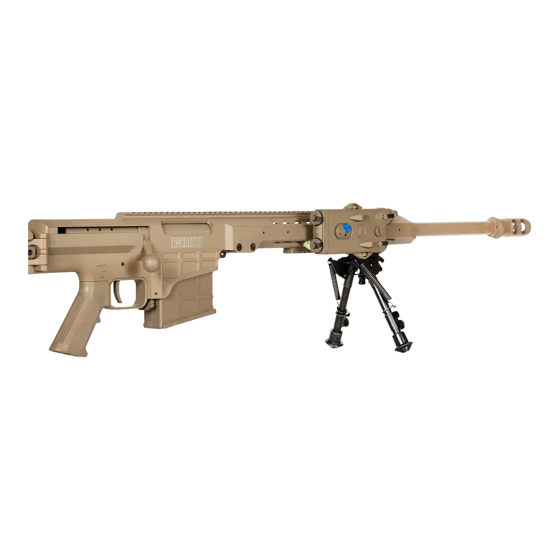 Barrett MRAD M98B Scharfschützengewehr w/ Bipod (S)AEG, Tan