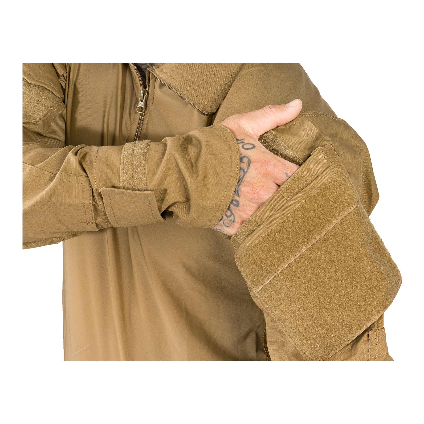 Delta Tactics Combat T-Shirt, Coyote