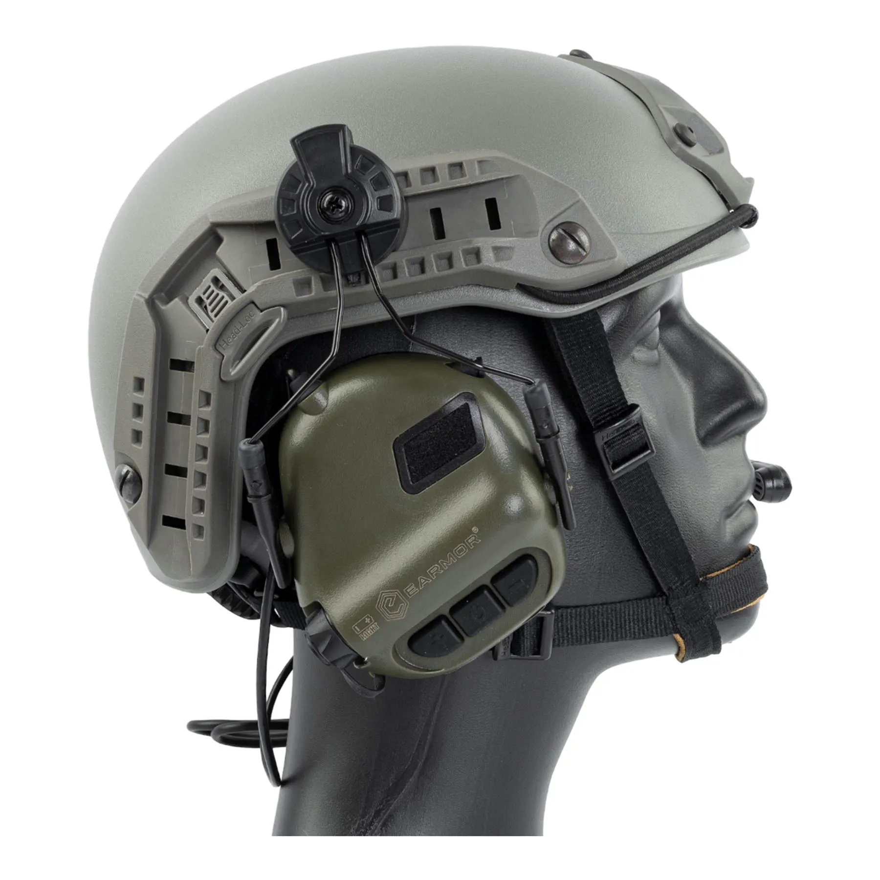 M32H Tactical Communication Hearing Protector FAST, Foliage Green M32H Tactical Communication Hearing Protector FAST, Foliage Green