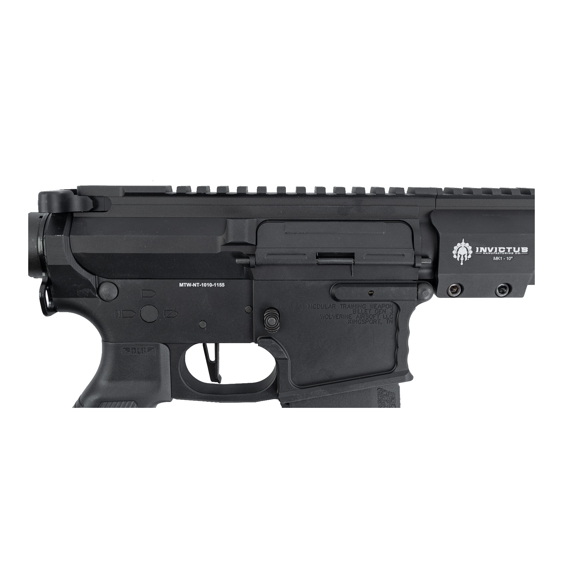 HPA Deal #4 - MTW Billet 10" Tactical Inferno Edition Gen. 3 HPA, Black