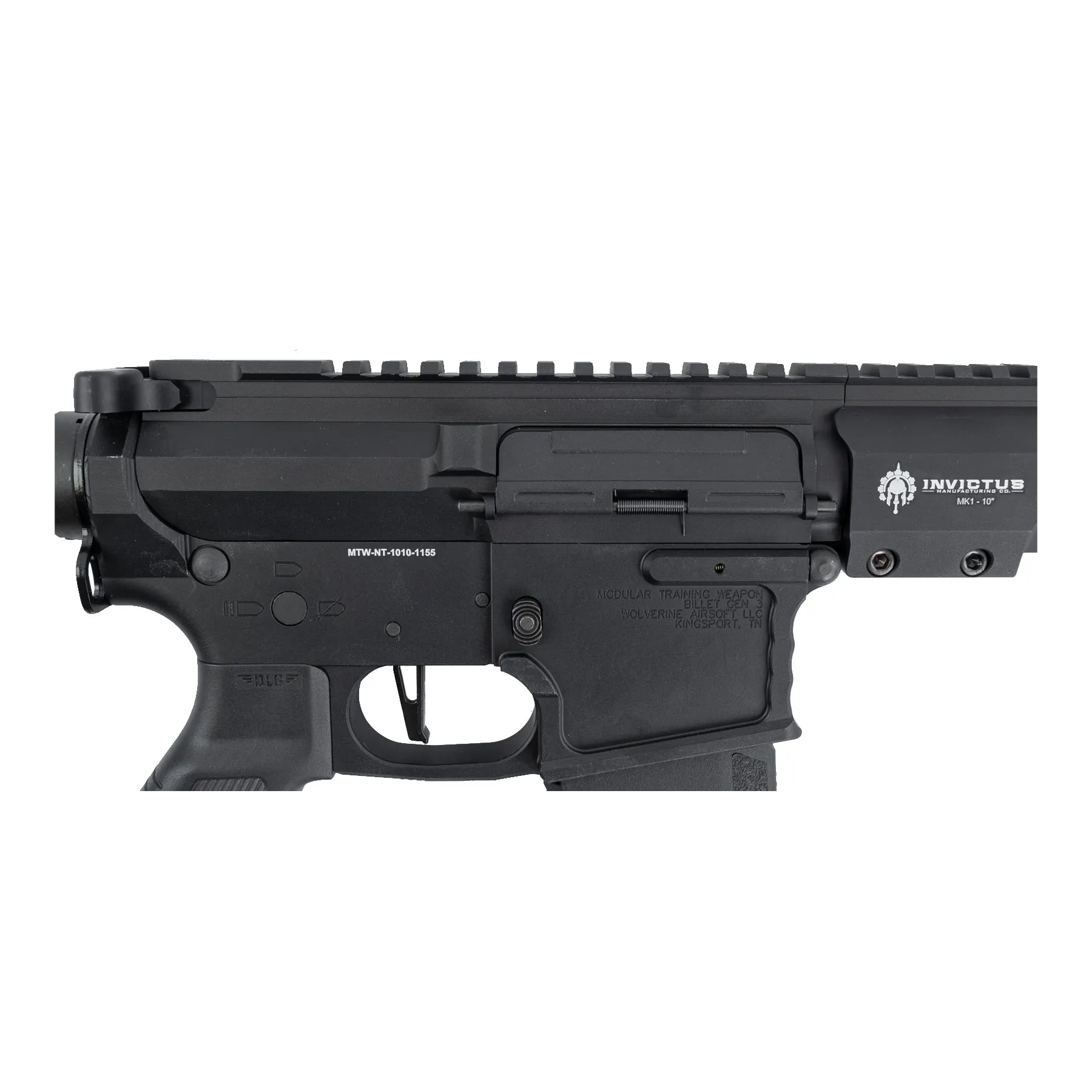 HPA Deal #2 - MTW Billet 10" Tactical Inferno Edition Gen. 3 HPA, Black Sonderaktion - MTW Billet 10" Tactical Inferno Edition Gen. 3, Black