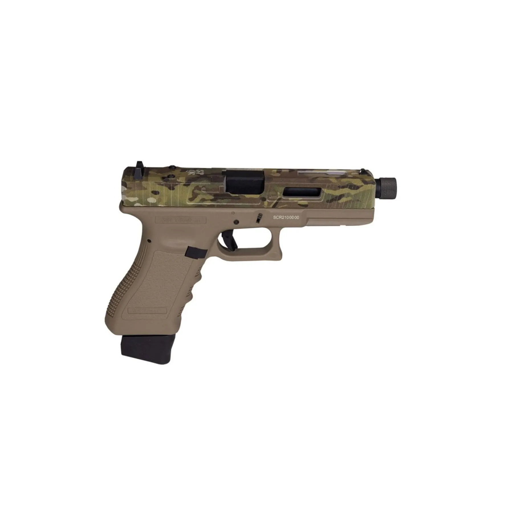 Secutor Gladius Magna III Custom GBB Pistole, Camo