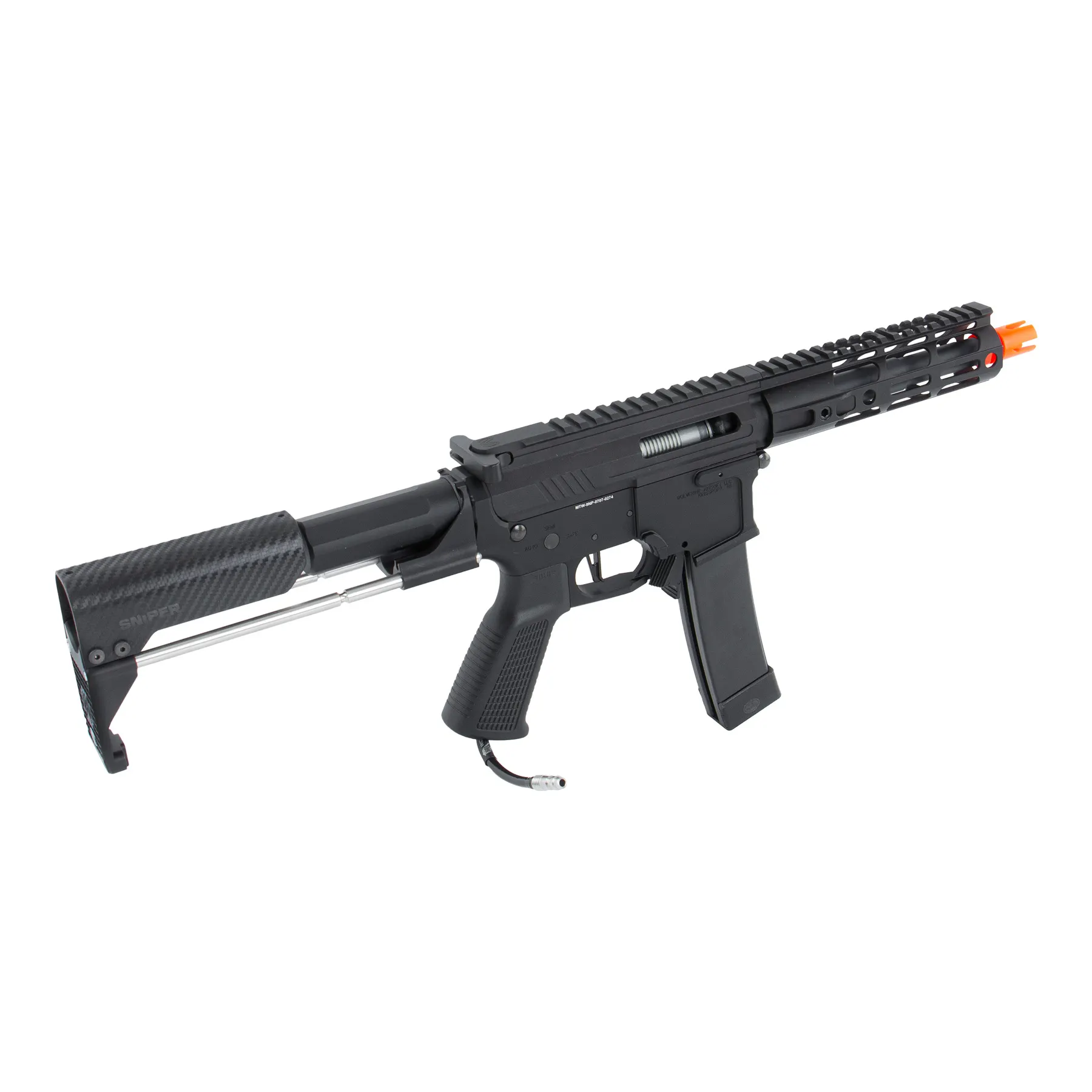 MTW 9 Series 7" Inferno PDW, Black