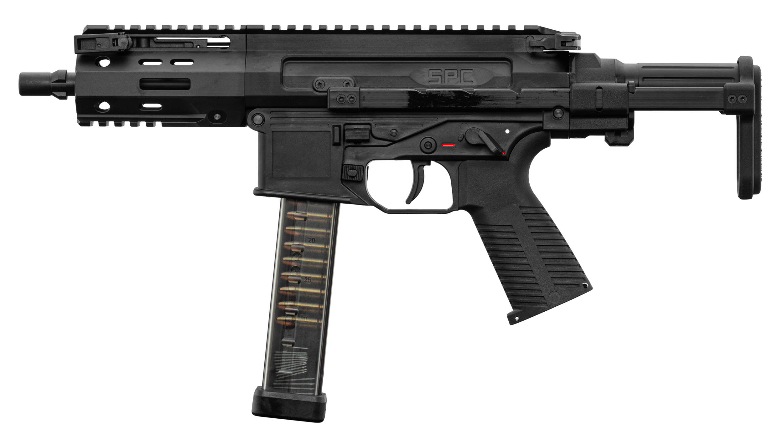 Maruyama SPC-9 Pro PDW Submachine GBB Gun, Black