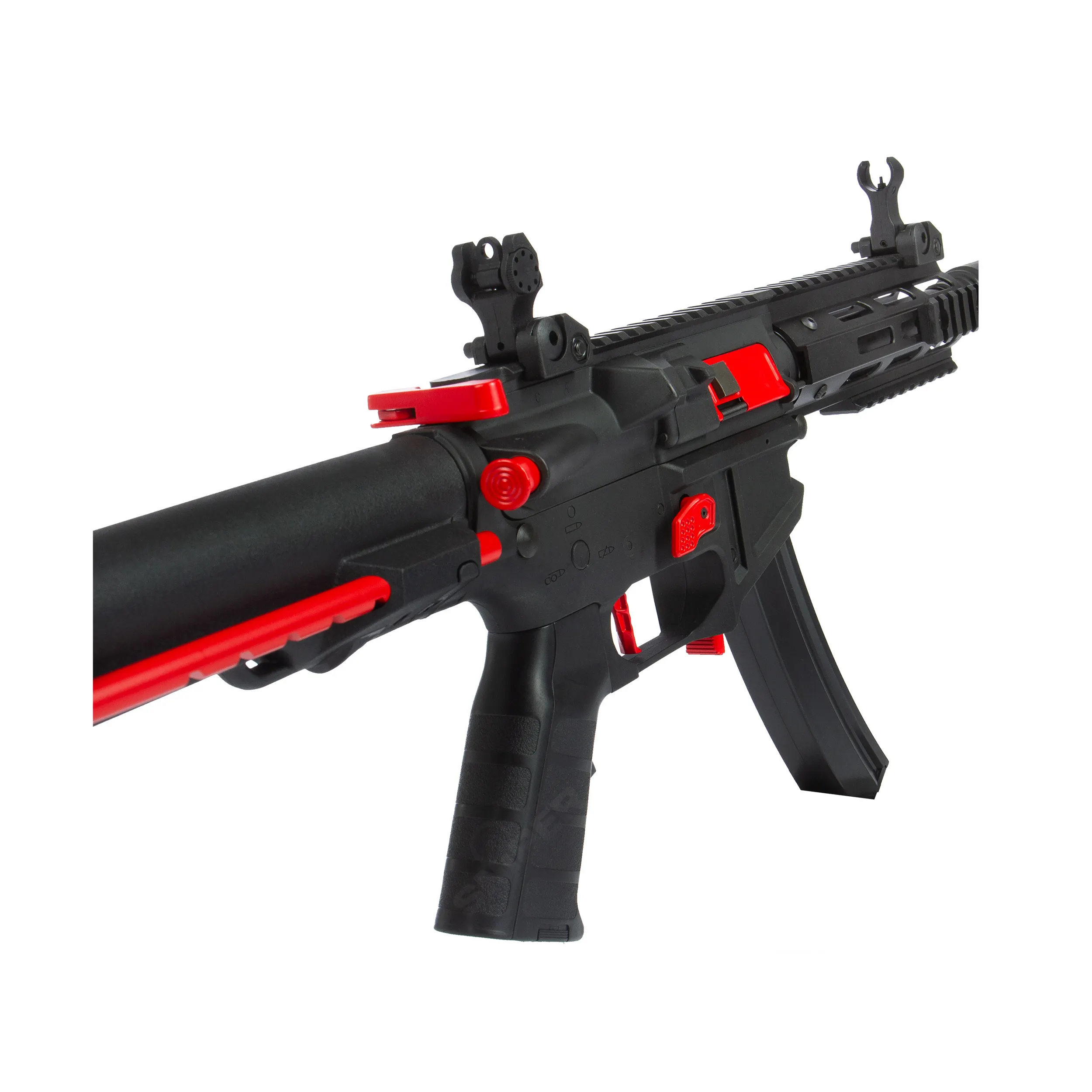 PDW SBR M-LOK, < 0,5 J, AEG, Red