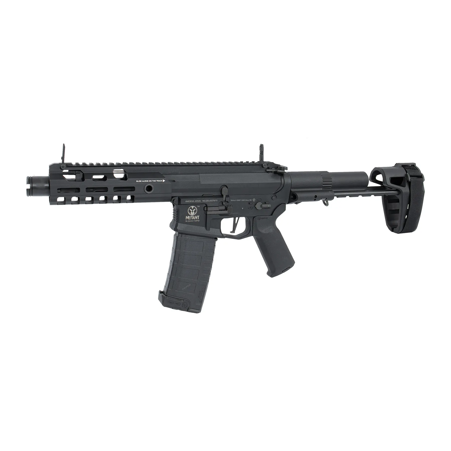 Ares Amoeba M4 Mutant AMM7 EFCS (S)AEG, Black Ares Amoeba M4 Mutant AMM7 EFCS (S)AEG, Black