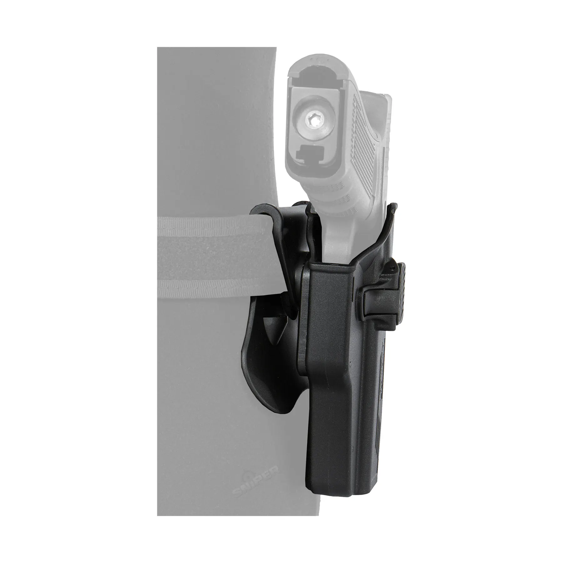 Universal Paddle Holster, Multi Fit, Black