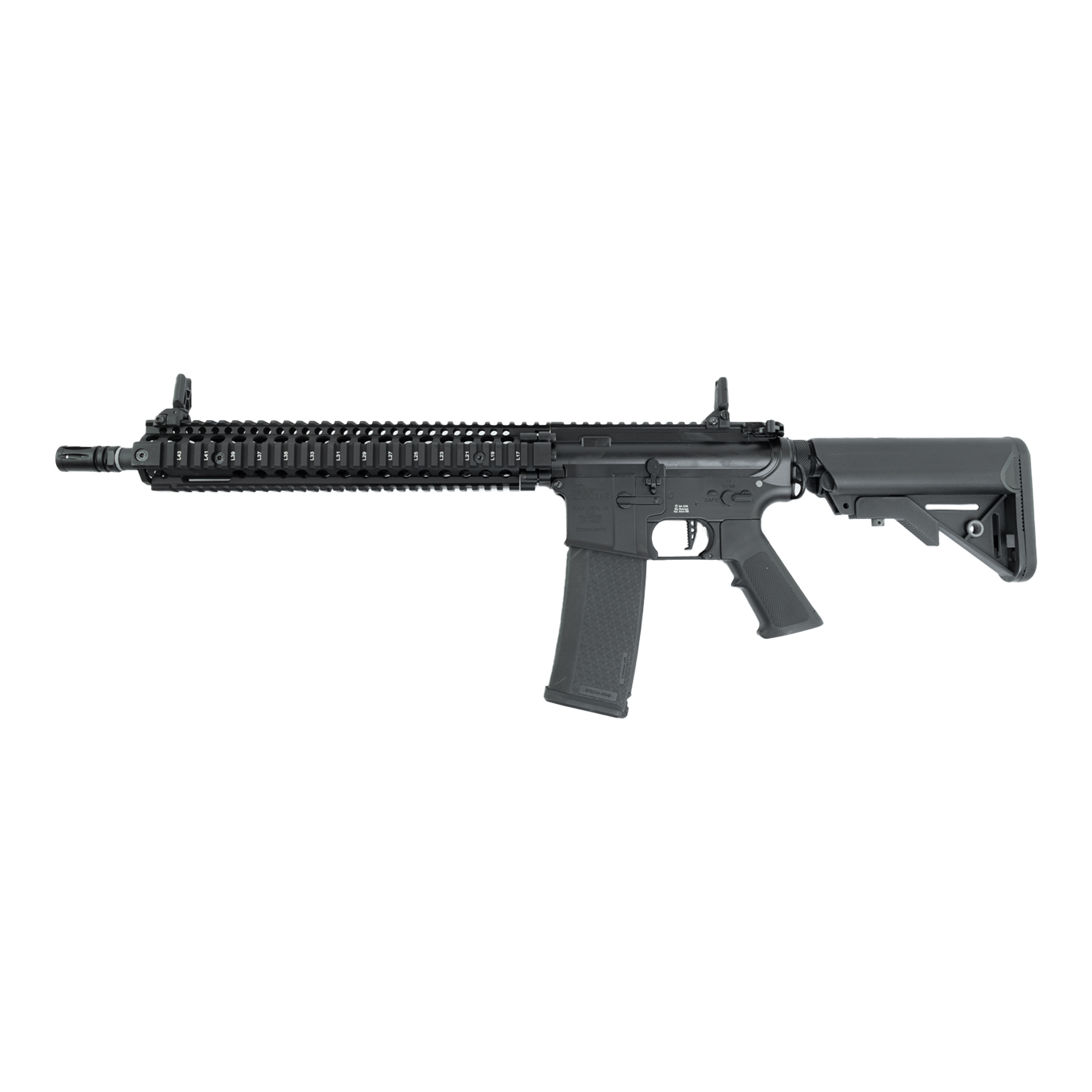 SA-E26 Edge 2.0 Daniel Defense MK18 (S)AEG, Black