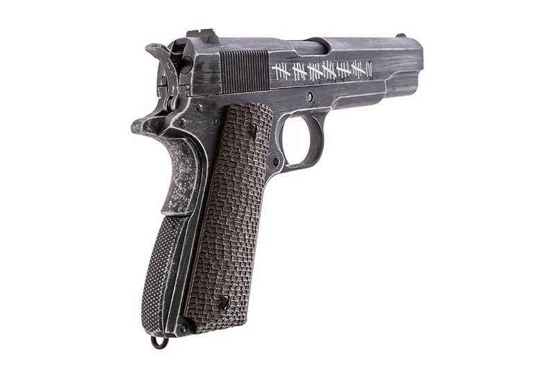 M1911 Molon Labe, black GBB