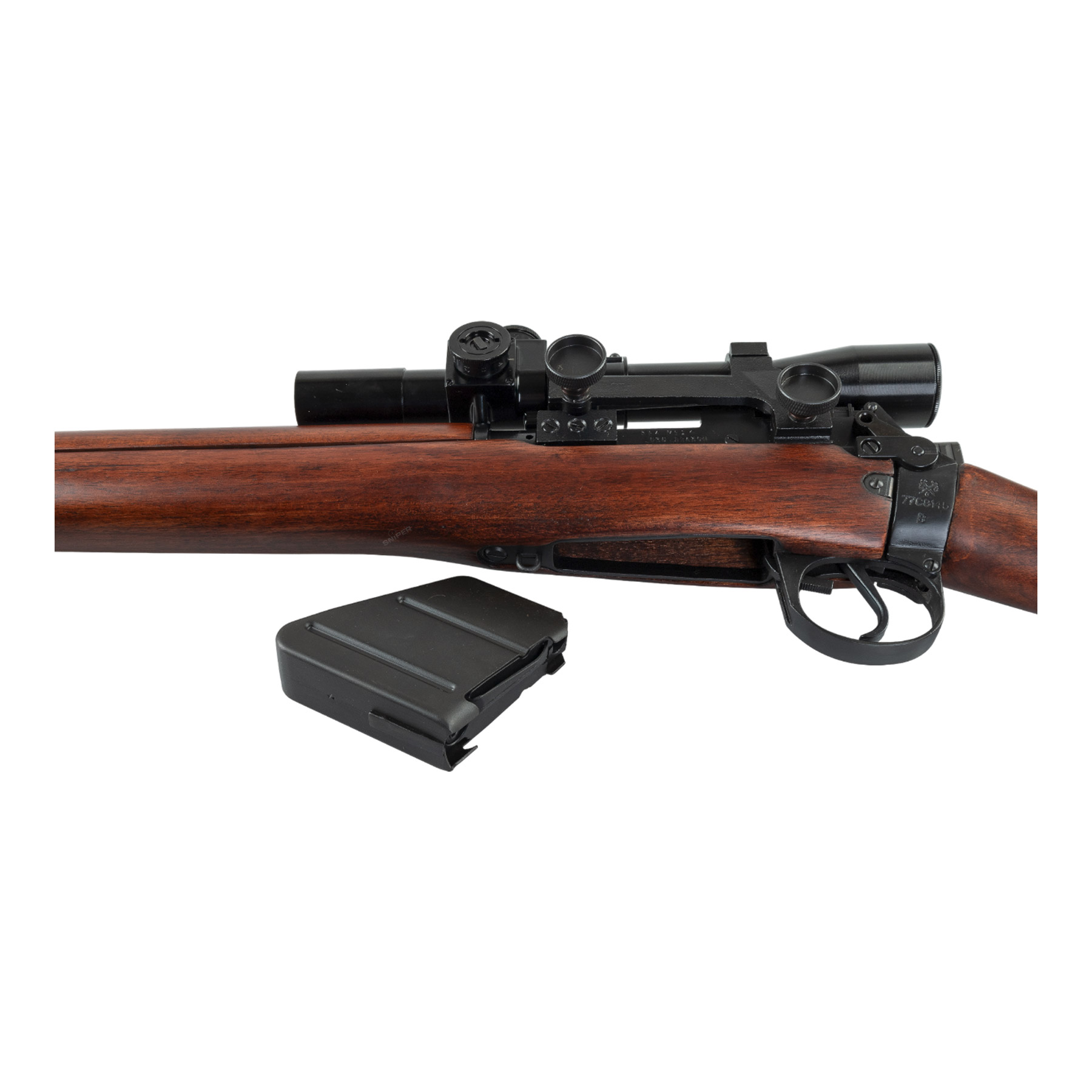 ARES SMLE Nr.4 MK1 Scharfschützengewehr w/ Zielfernrohr, Echtholz