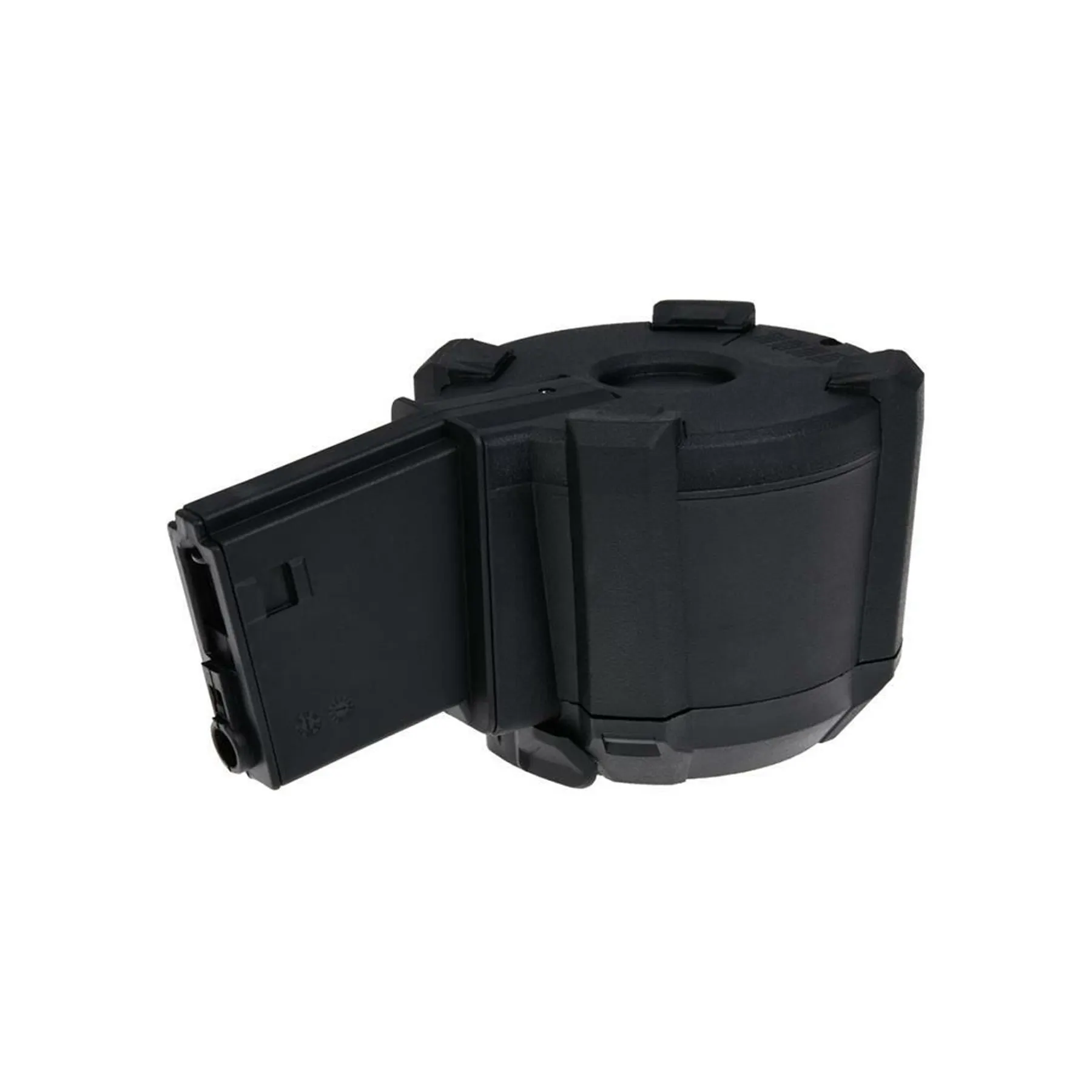 Saigo M4 Electric Drum-Mag1000rds, Black