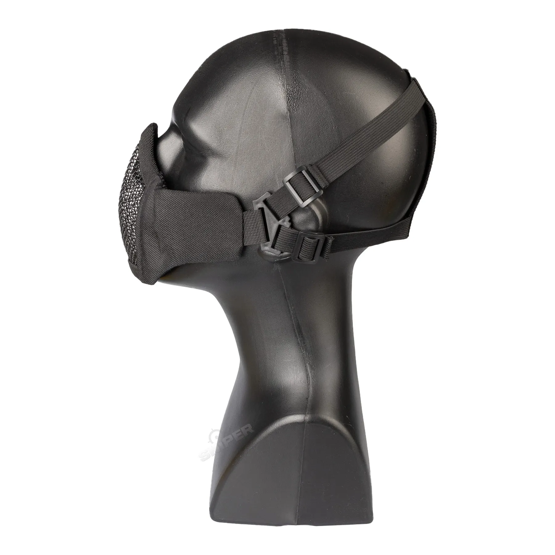Reapo Steel Mesh Schutzmaske Schmale Version, Black
