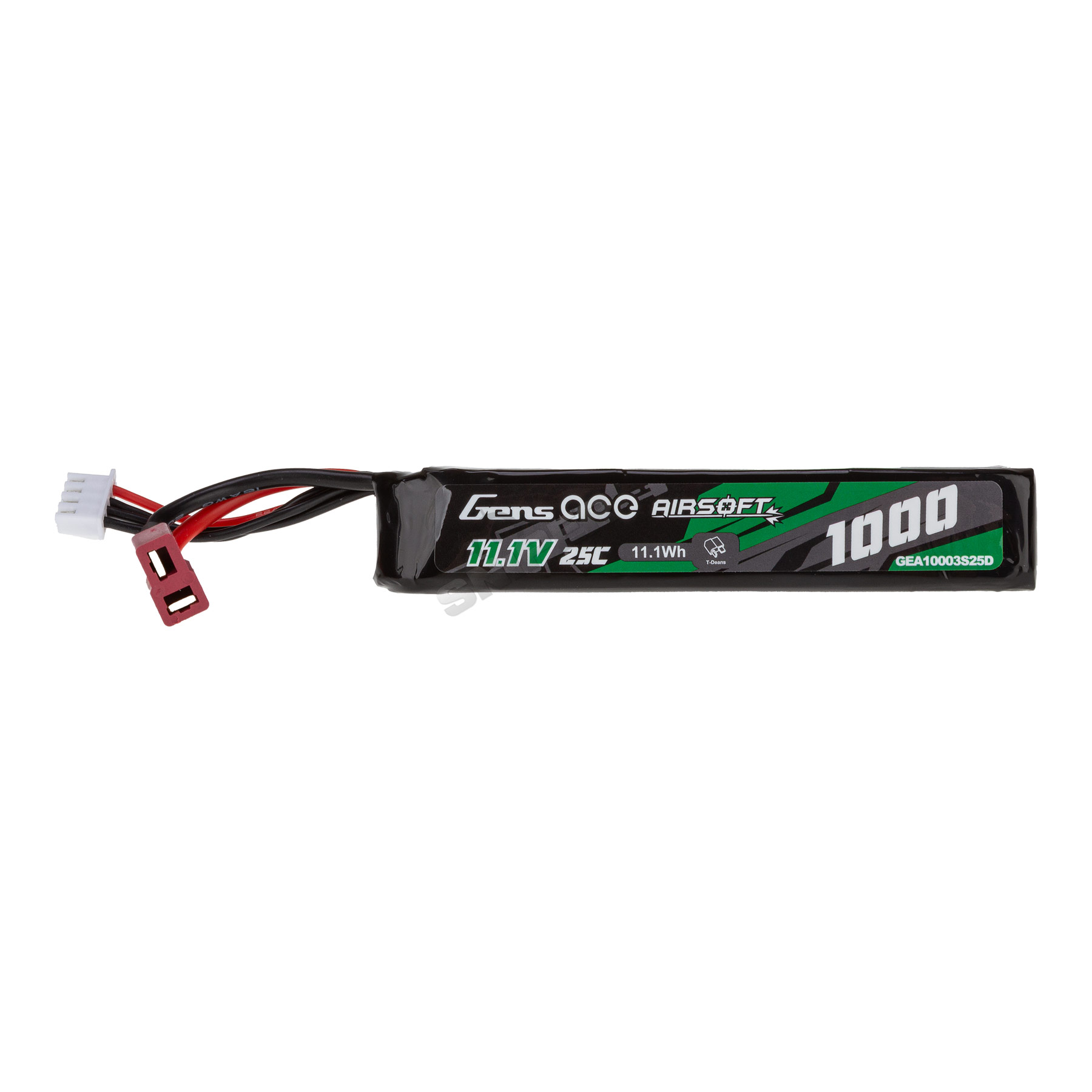 Dean 11,1V 1000mAh 25C LiPo-Akku, 1 Stick