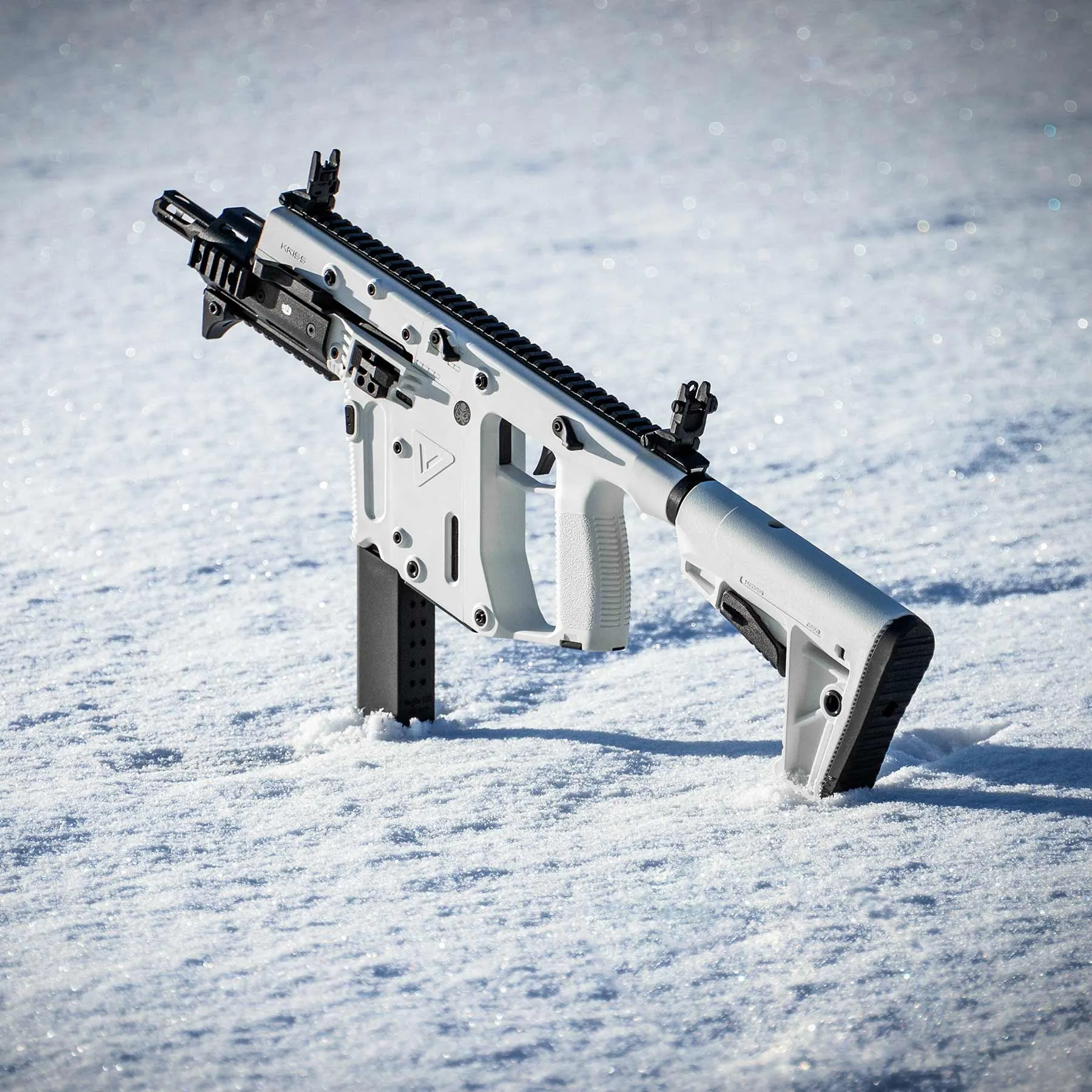 Kriss Vector (S)AEG, White Alpine