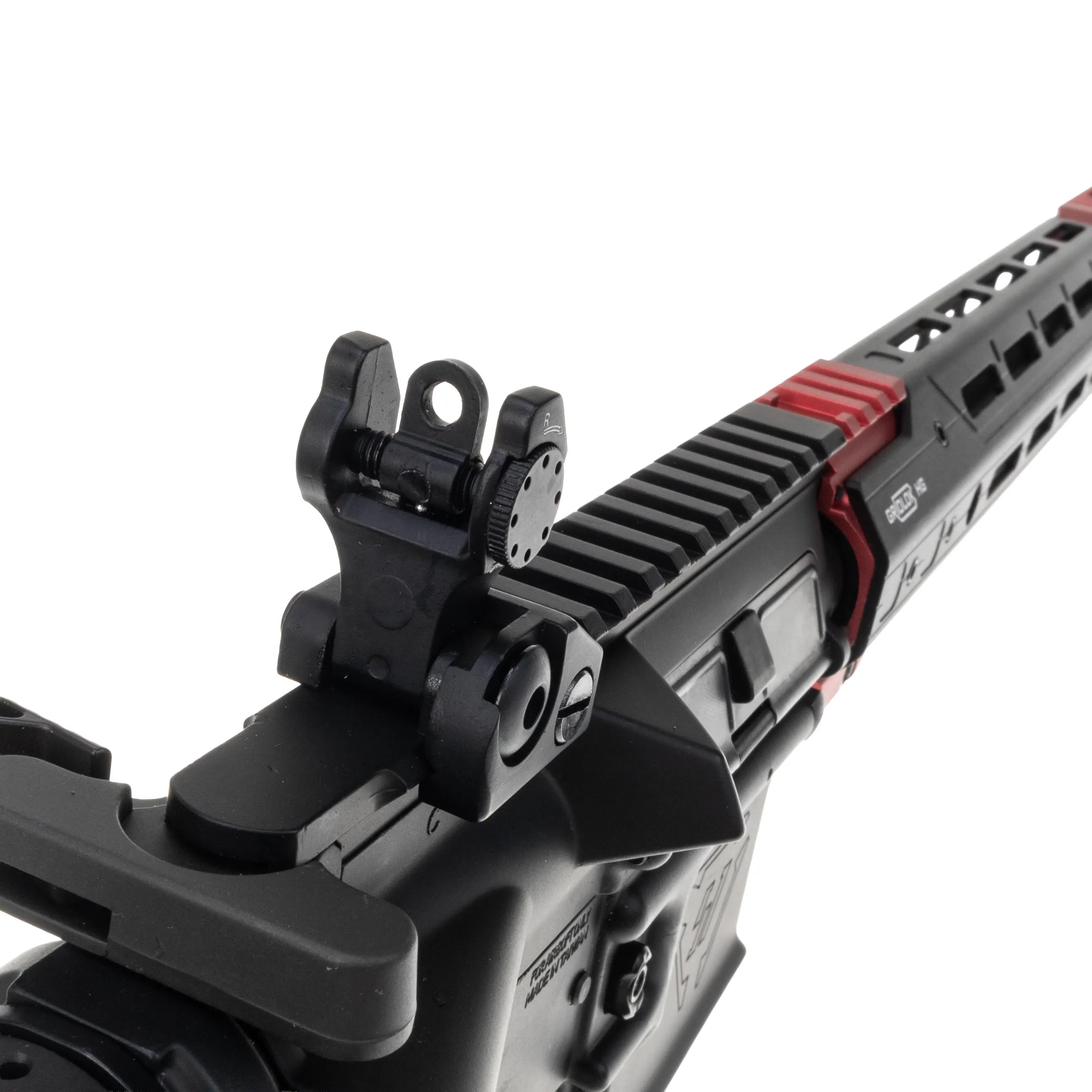 SAC x Pulsar D2 Strike Industried Gridlock 15", Black/Red