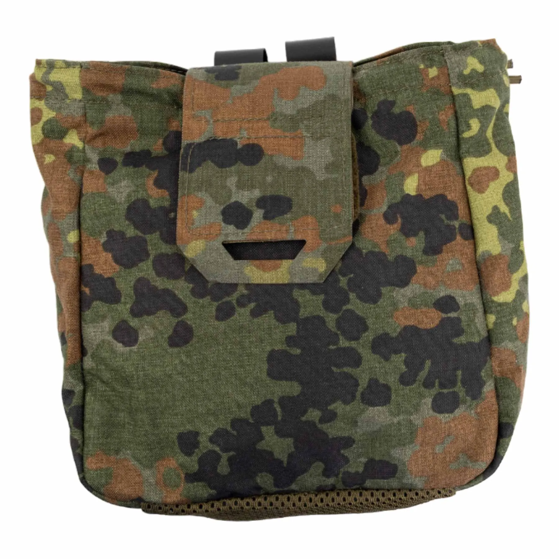 Short Dump Pouch Bag, Flecktarn