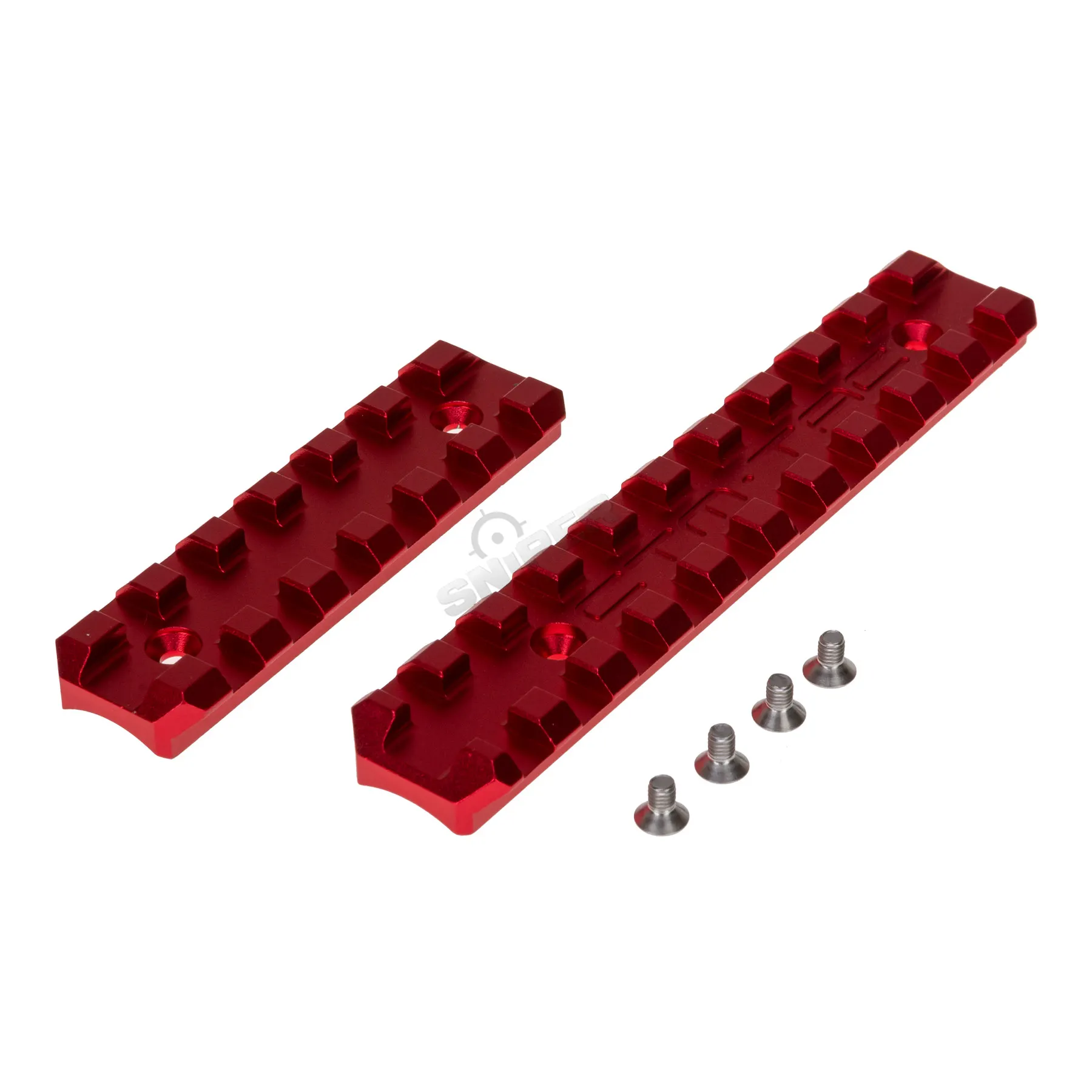 CTM CNC Upper & Lower Picatinny Rail Set für AAP-01, Red