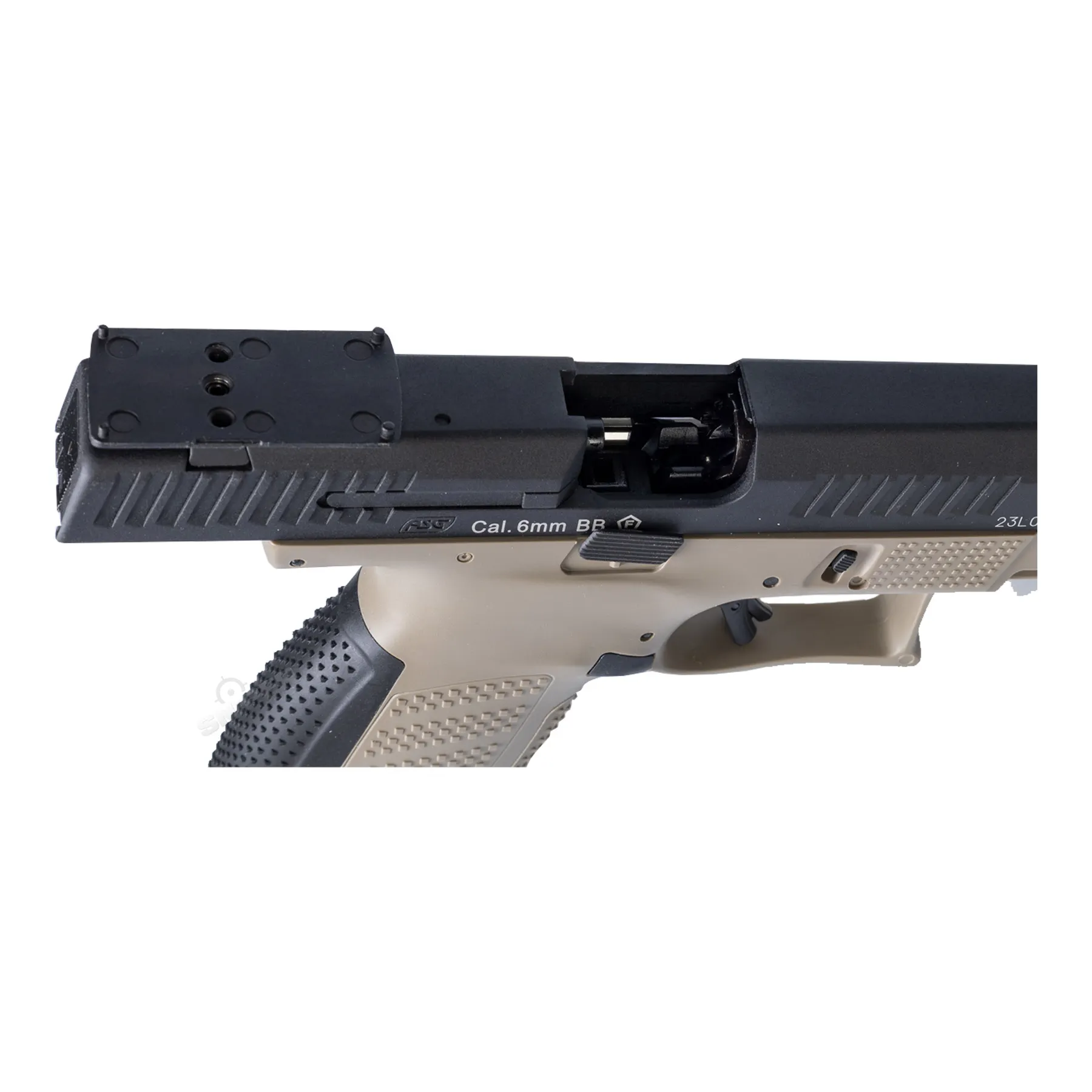 ASG CZ P-10C Optic Ready Dualtone Co2 Softair Pistole ASG CZ P-10C Optic Ready Dualtone Co2 Softair Pistole