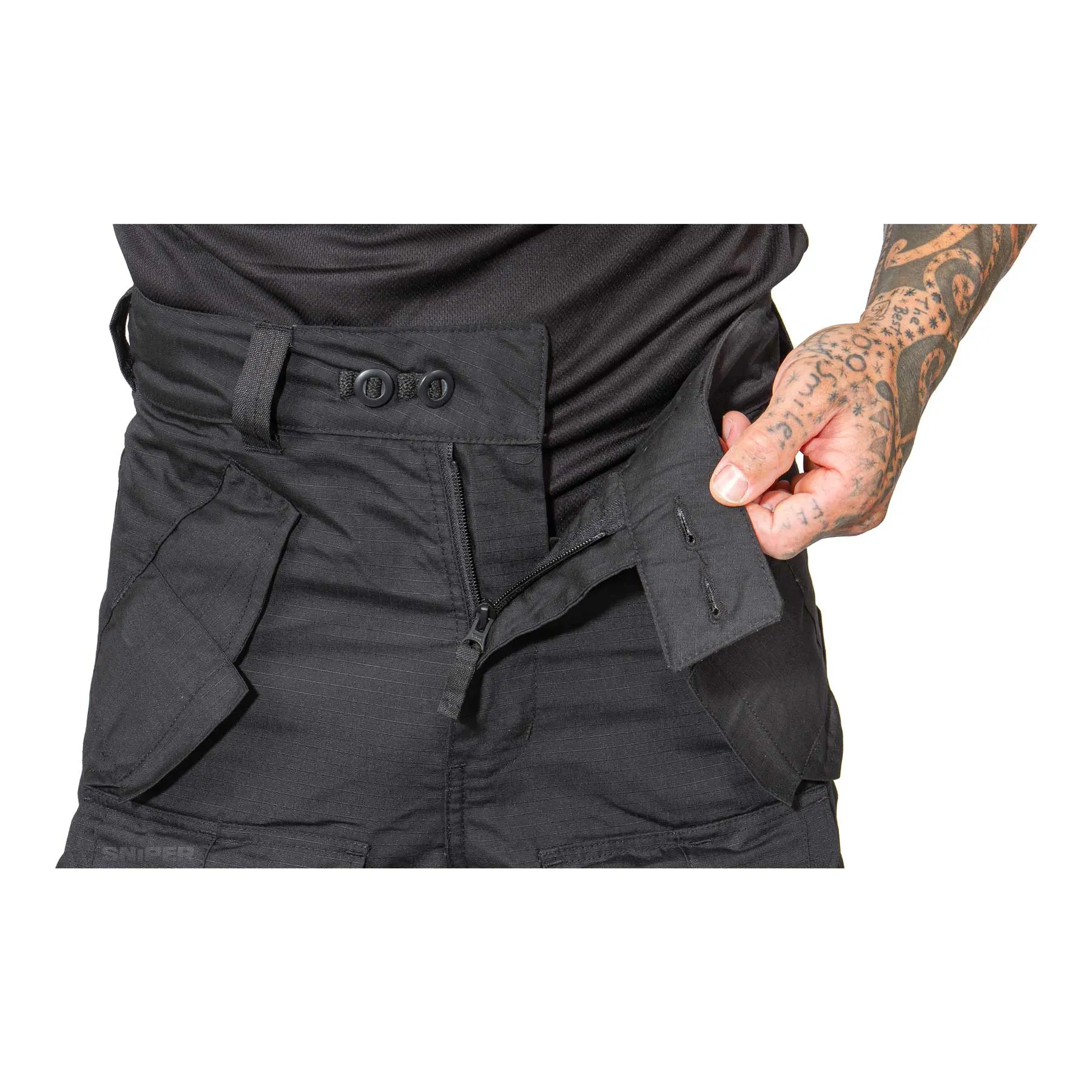 Operator Combat Pants, Black