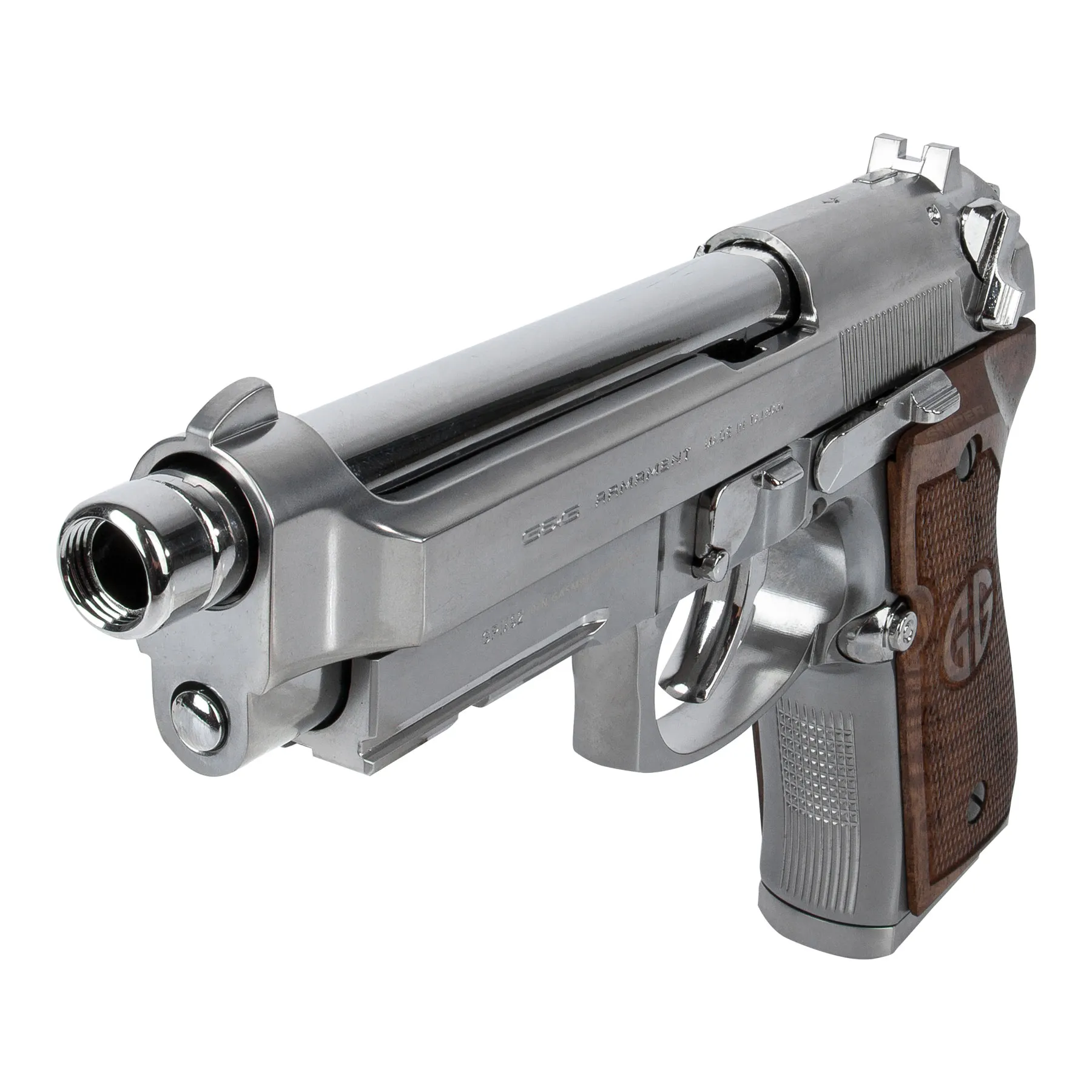 M92 Full Metal GBB, Silver