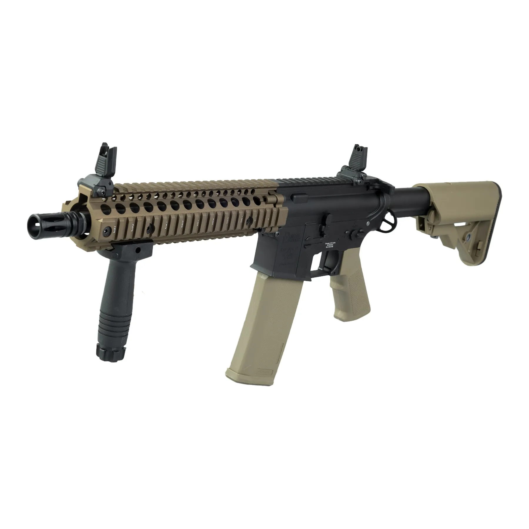 SAC Speedmonster Daniel Defense MK18 < 0,5J AEG Softair Gewehr, Chaos Bronze SAC Speedmonster Daniel Defense MK18 < 0,5J AEG Softair Gewehr, Chaos Bronze