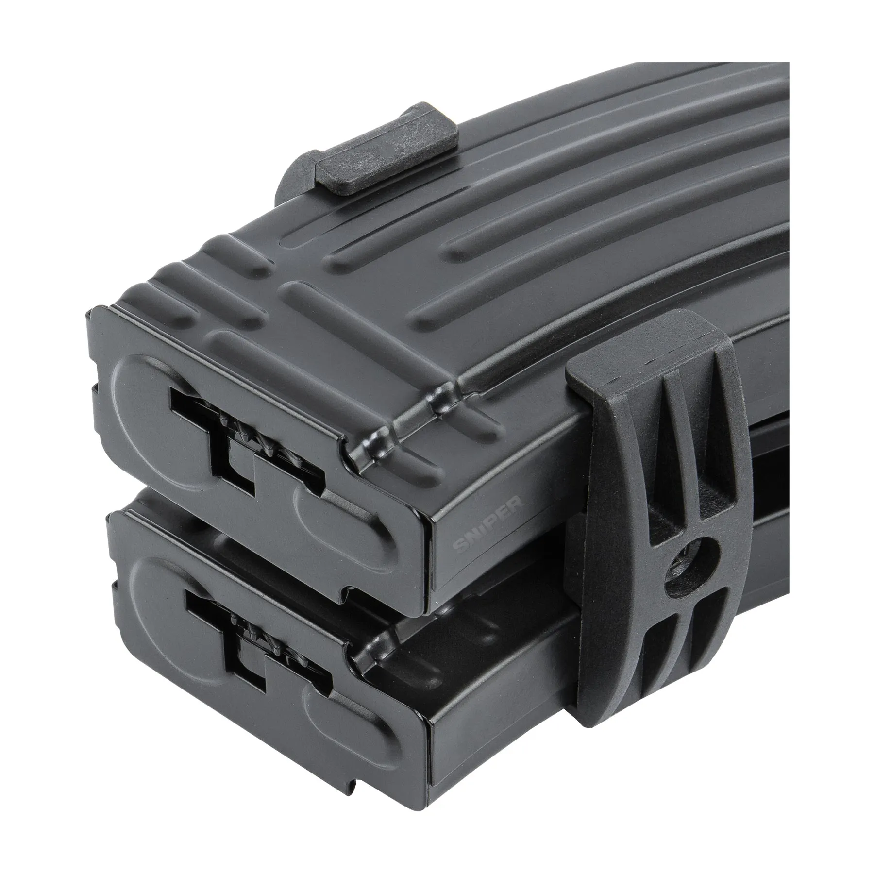 Double Hi-Cap Magazine für AK, 1200rds, Black Double Hi-Cap Magazine für AK, 1200rds, Black