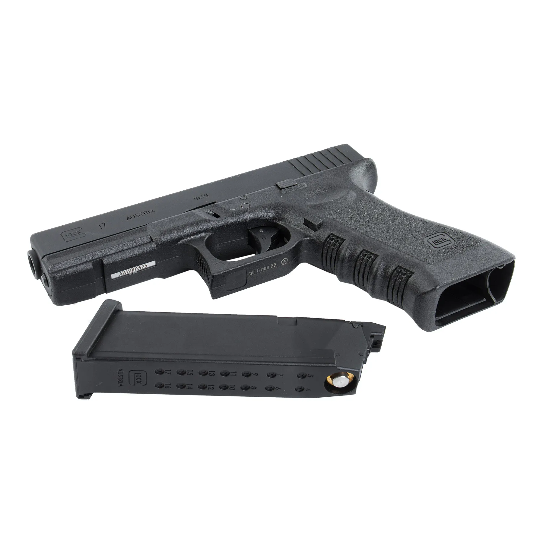 GHK Glock 17 Gen 3, GBB