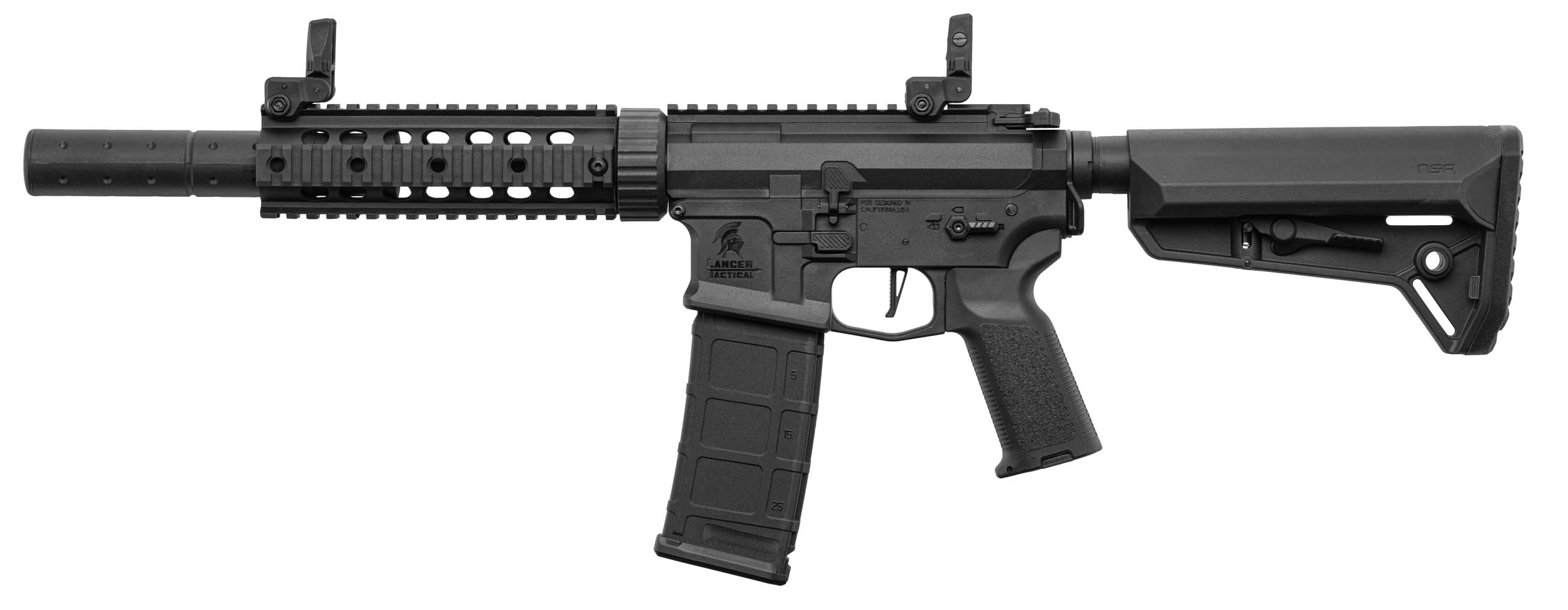 Lancer M4 SD NSR w/ Nebula ETU (S)AEG, Black