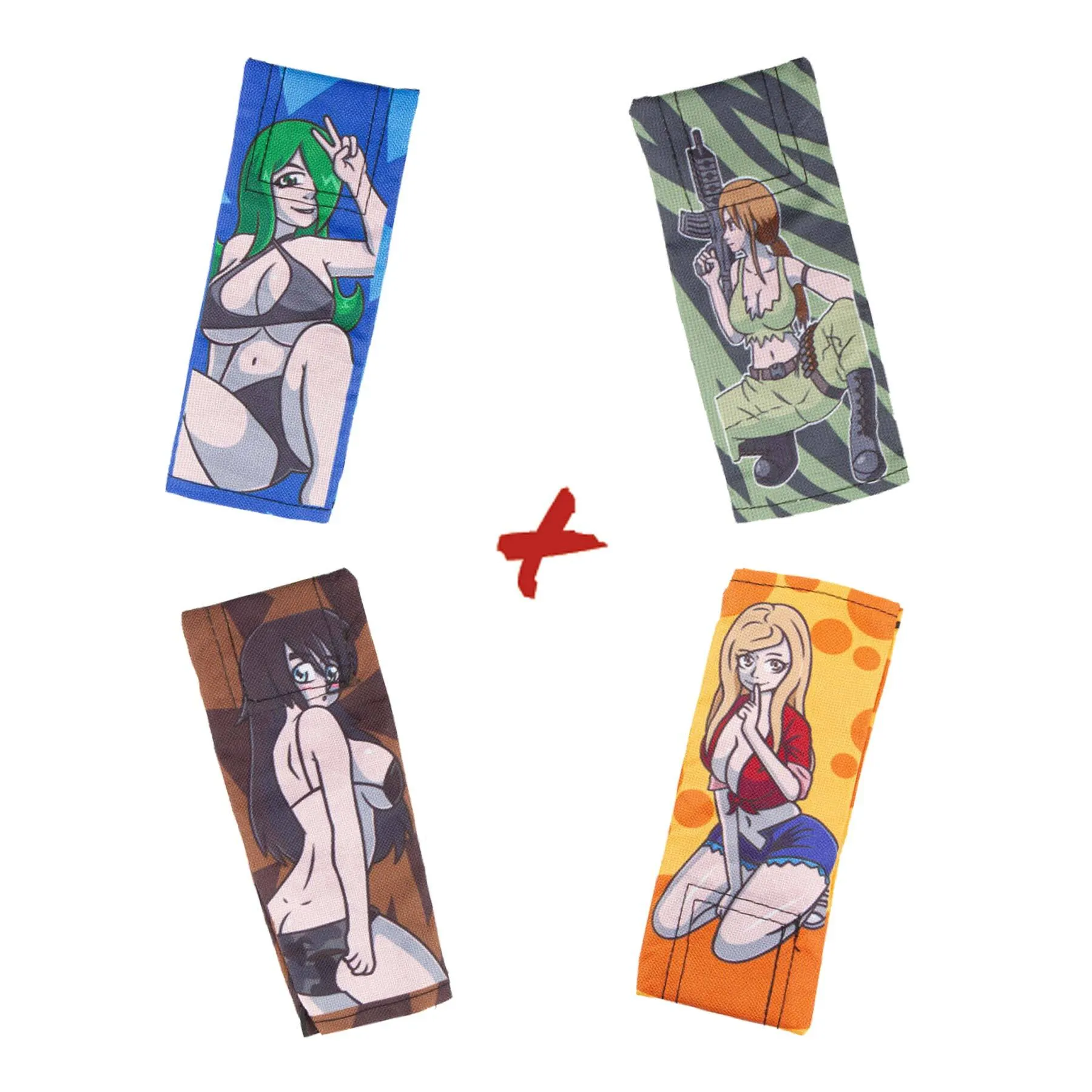 4 er Set Sniper Laufsocke, 17x7,5cm, Ultimate Girls V2