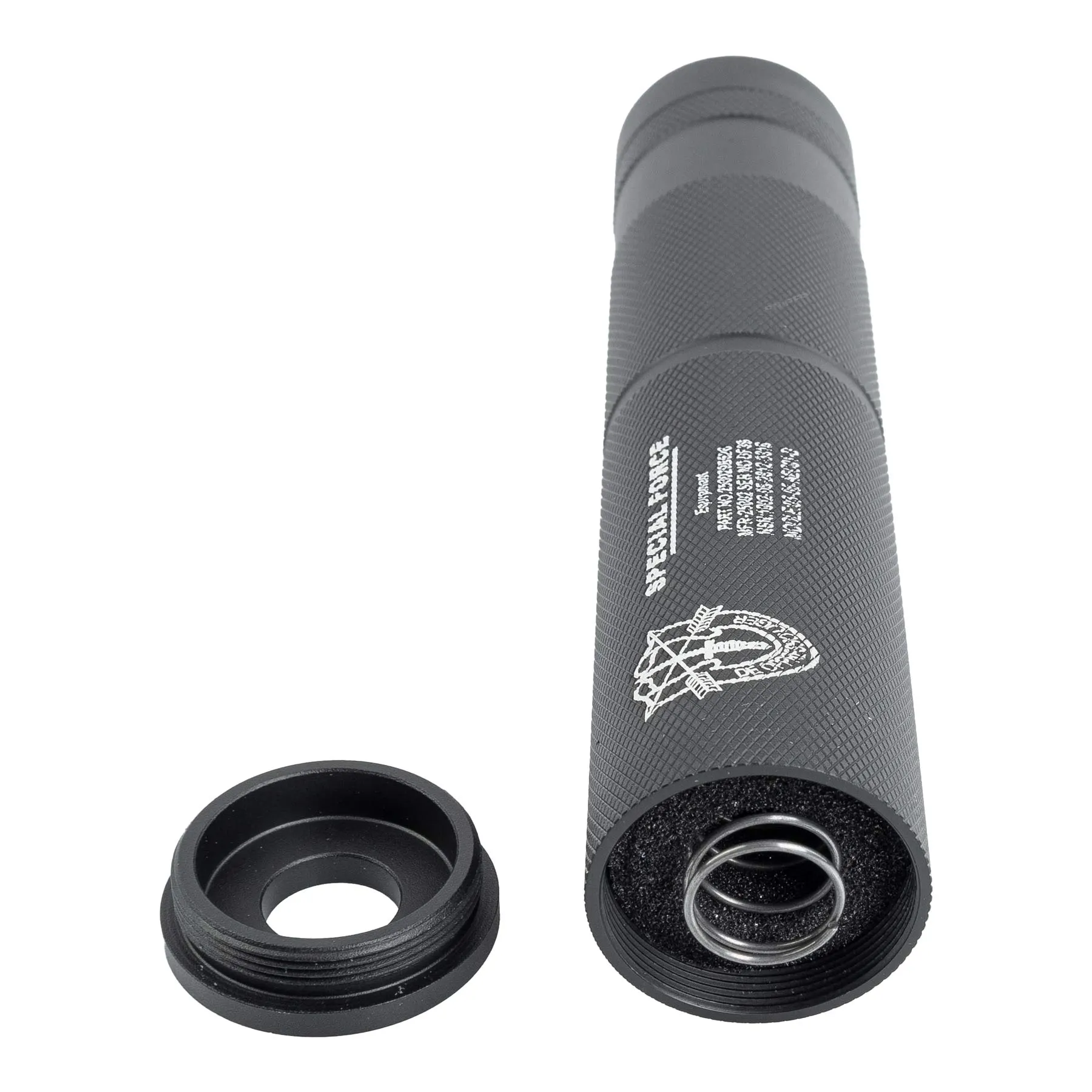 155mm Pro Silencer, 14mm CCW, Black