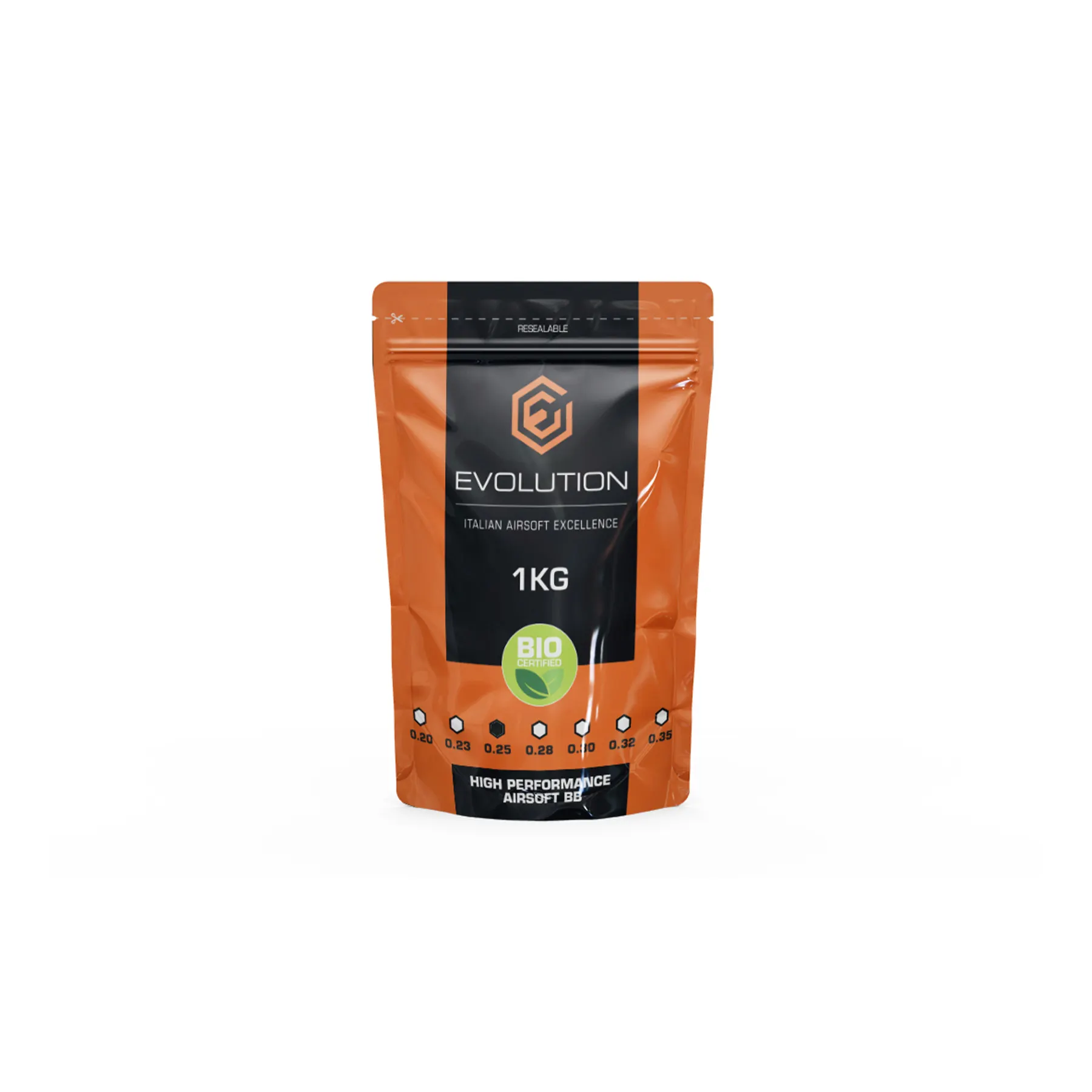 Evolution 0,25g High Peformance Bio BBs, 1kg