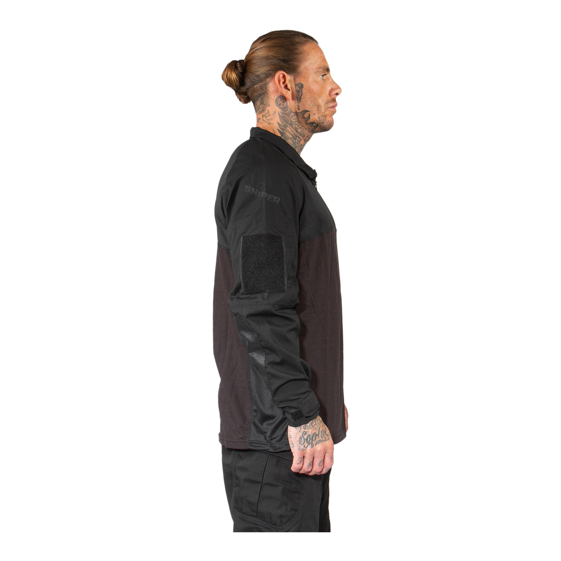 Delta Tactics Combat Shirt V2, Black
