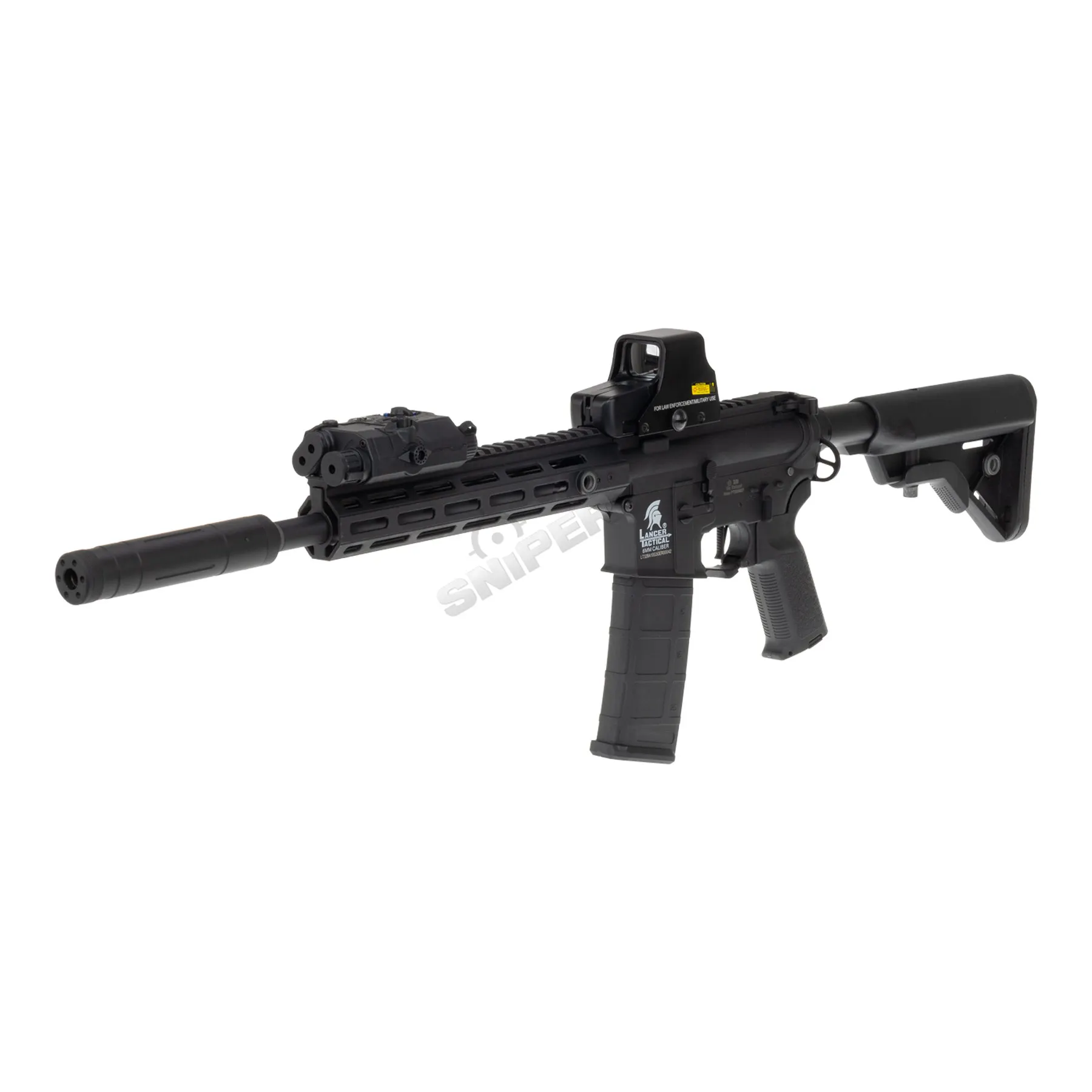 Prep my Airsoft - Lancer Hellion M-Lock 10" Gen 3 w/ Nebula ETU (S)AEG, Black