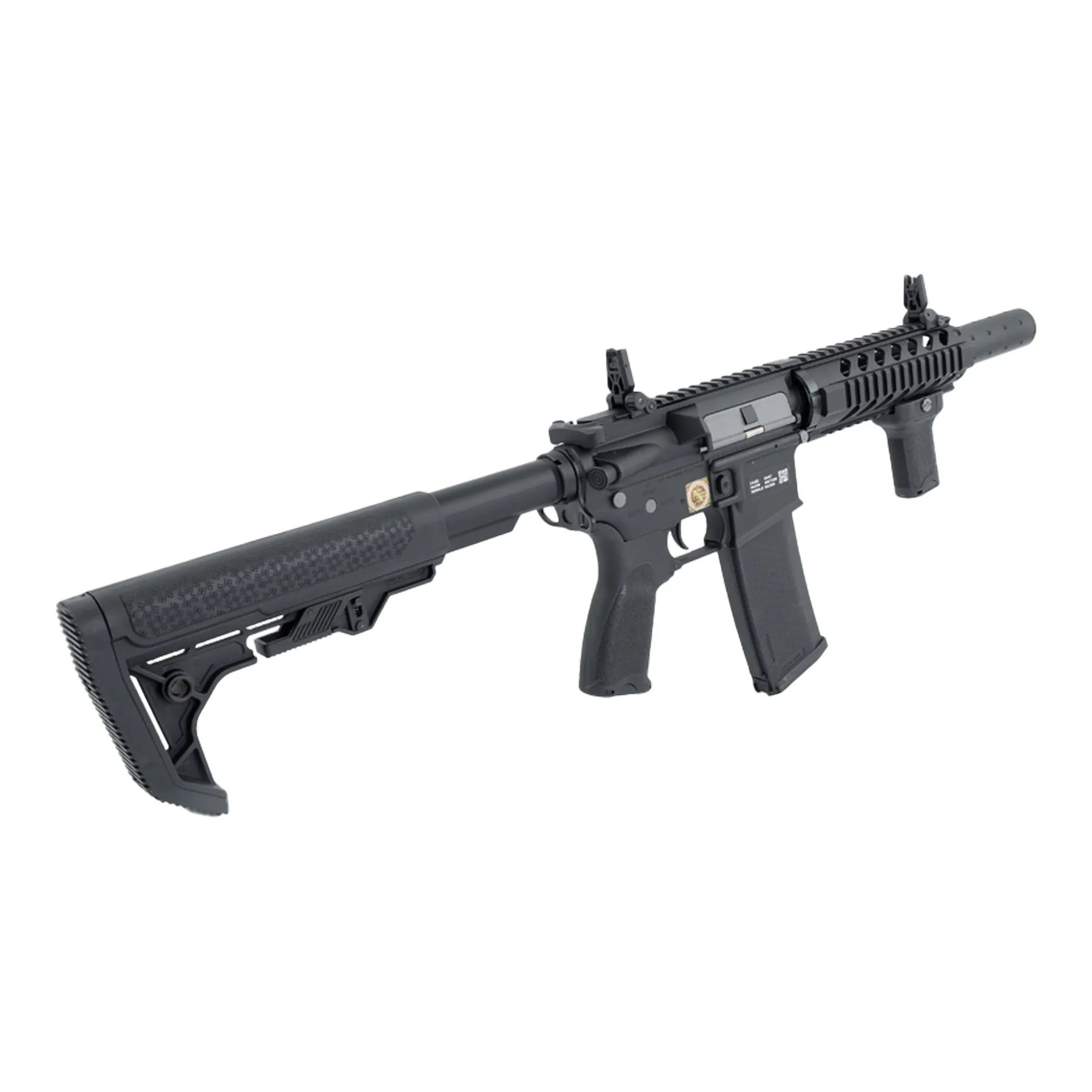 SA-E11 Edge Light Ops Stock (S)AEG, Black