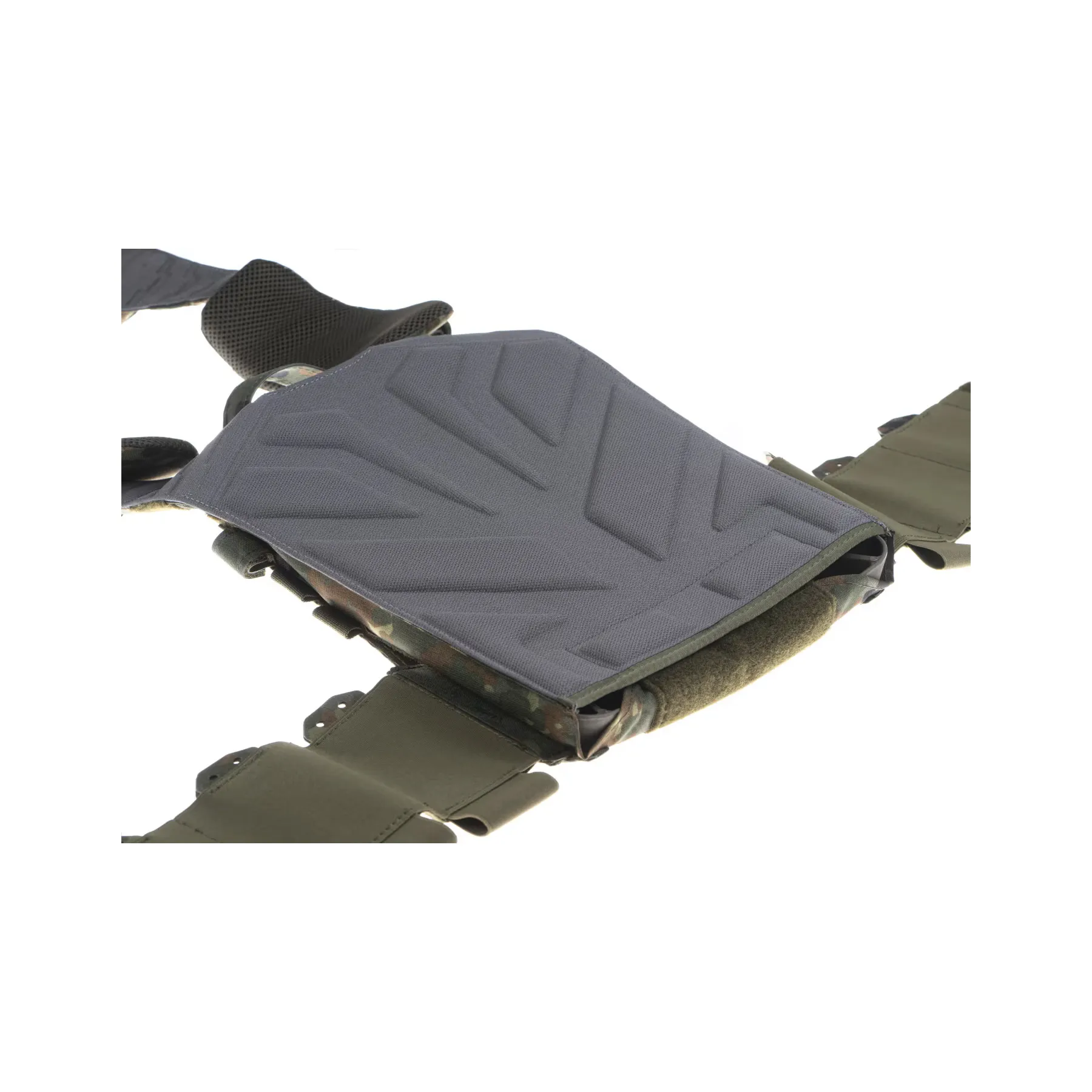 CPC LP Plattenträger Gen. 4.1, Flecktarn