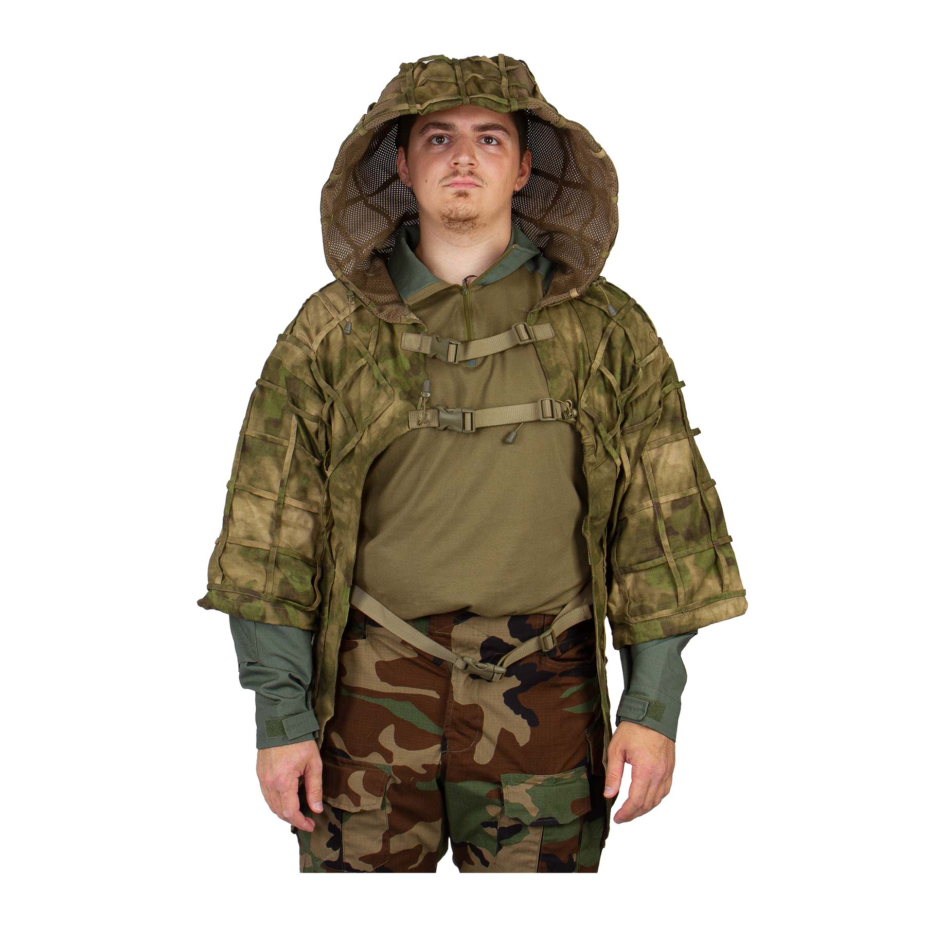 Invader Ghillie Base Plain, Everglade