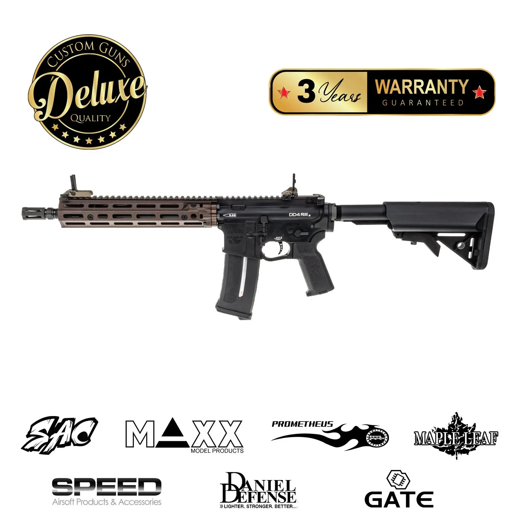 SAC Custom Daniel Defense RIS III, new Gen 2026 Dualtone, (S)AEG