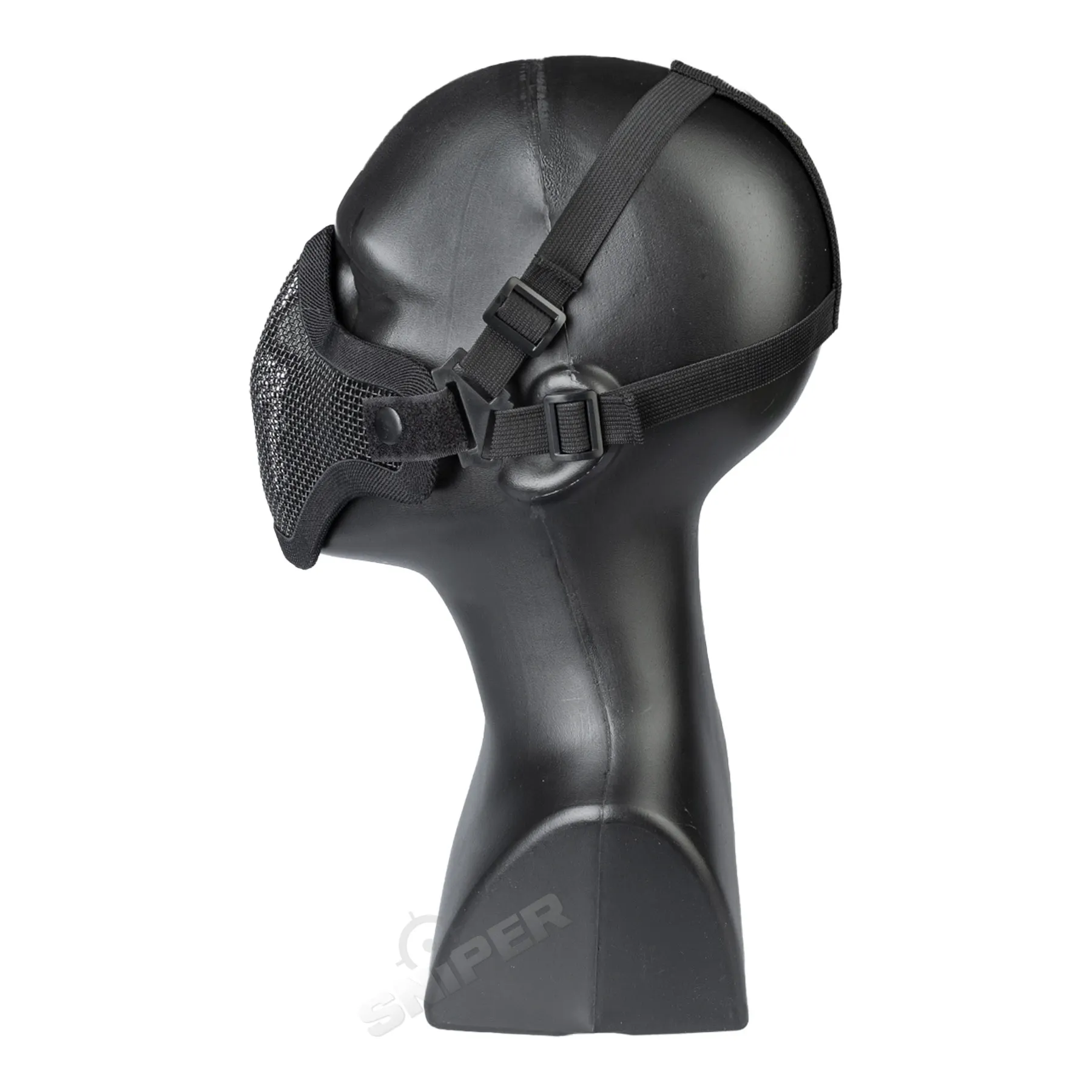 Reapo Dual-Band Scout Gitter Schutzmaske, Black
