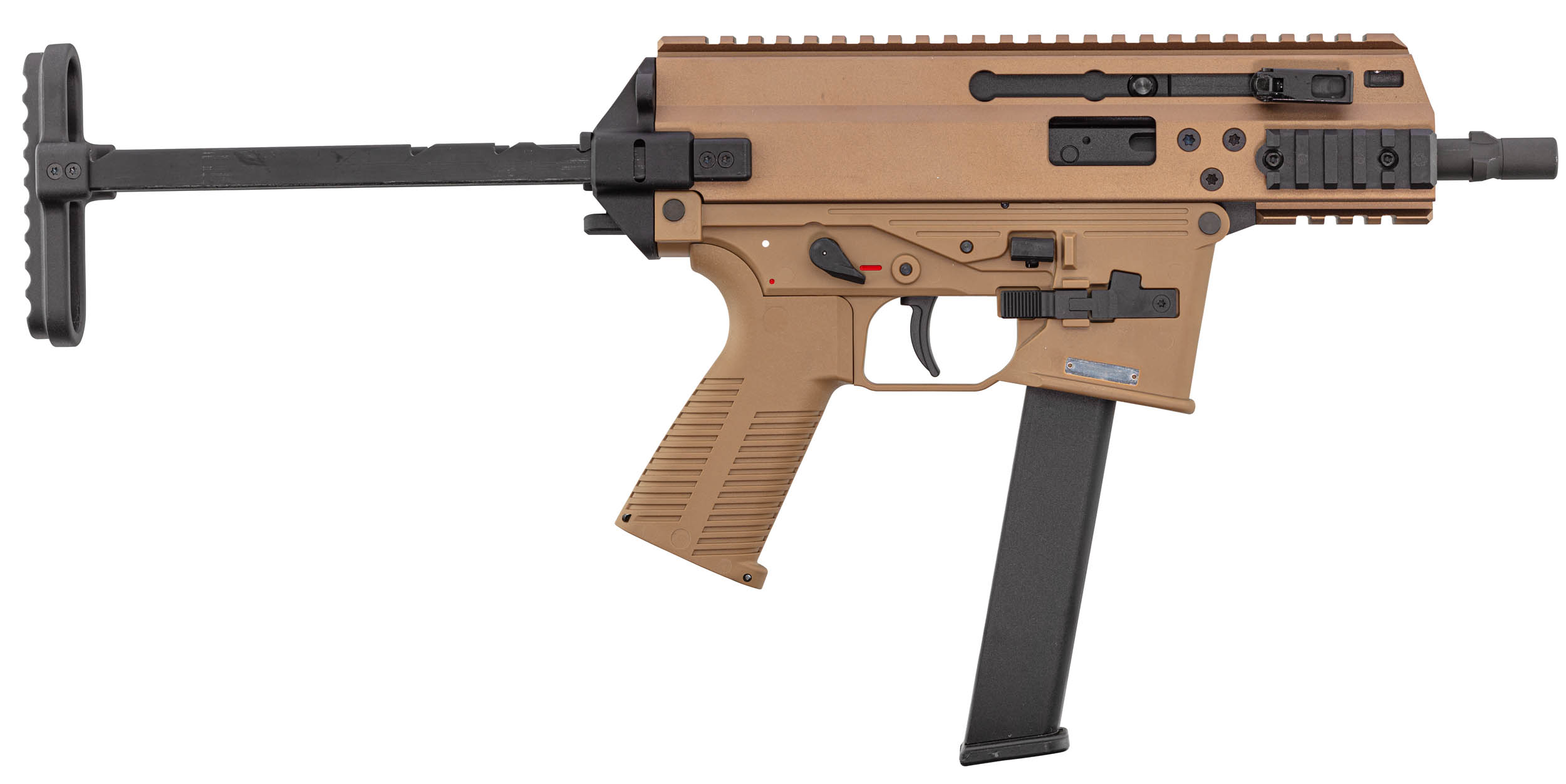 Maruyama SCW-9 Submachine GBB Gun, Tan