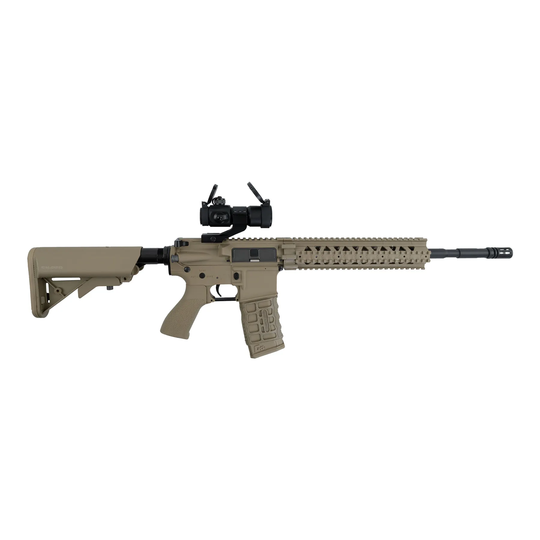 G&G CM16 R8-L < 0,5 Joule Softair Gewehr, Desert
