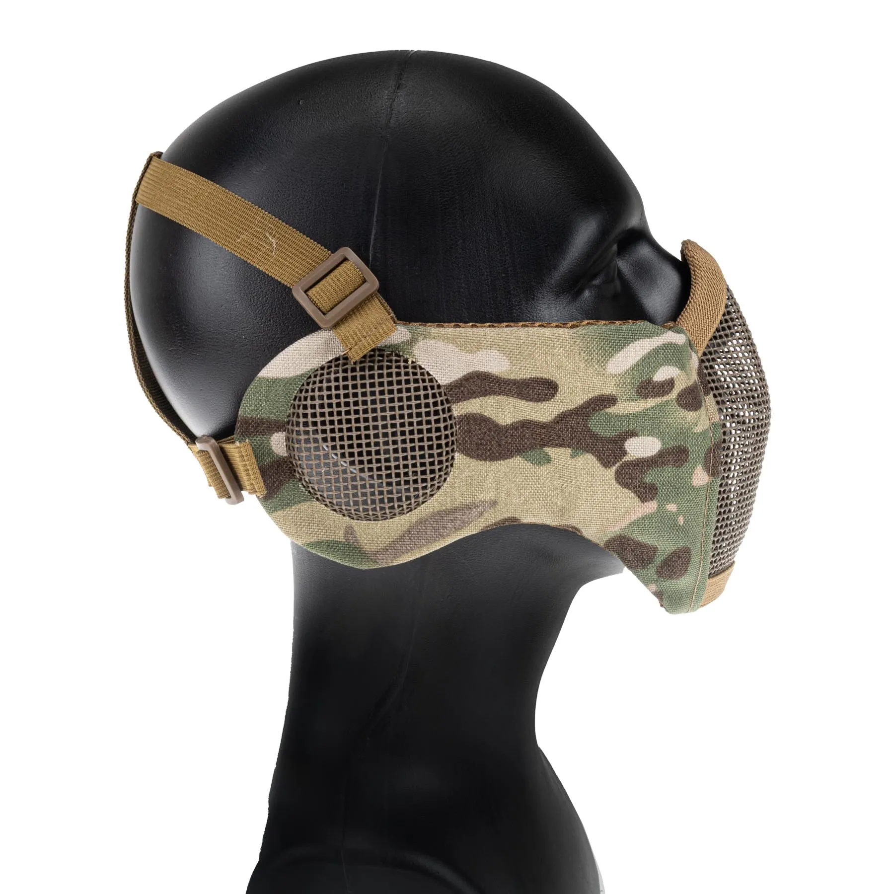 Reapo Mesh Face Mask w/ Ear Protection, Camo Reapo Mesh Face Mask w/ Ear Protection, Camo