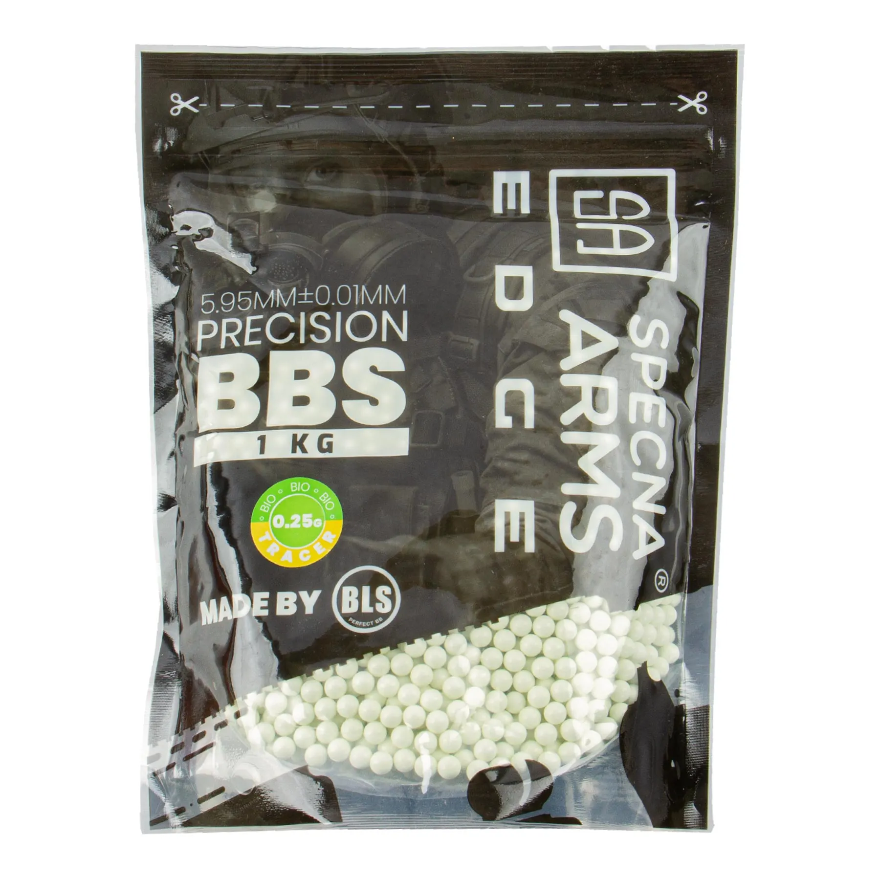 Specna Arms Edge 0,25g Tracer Bio BBs Grün, 1kg