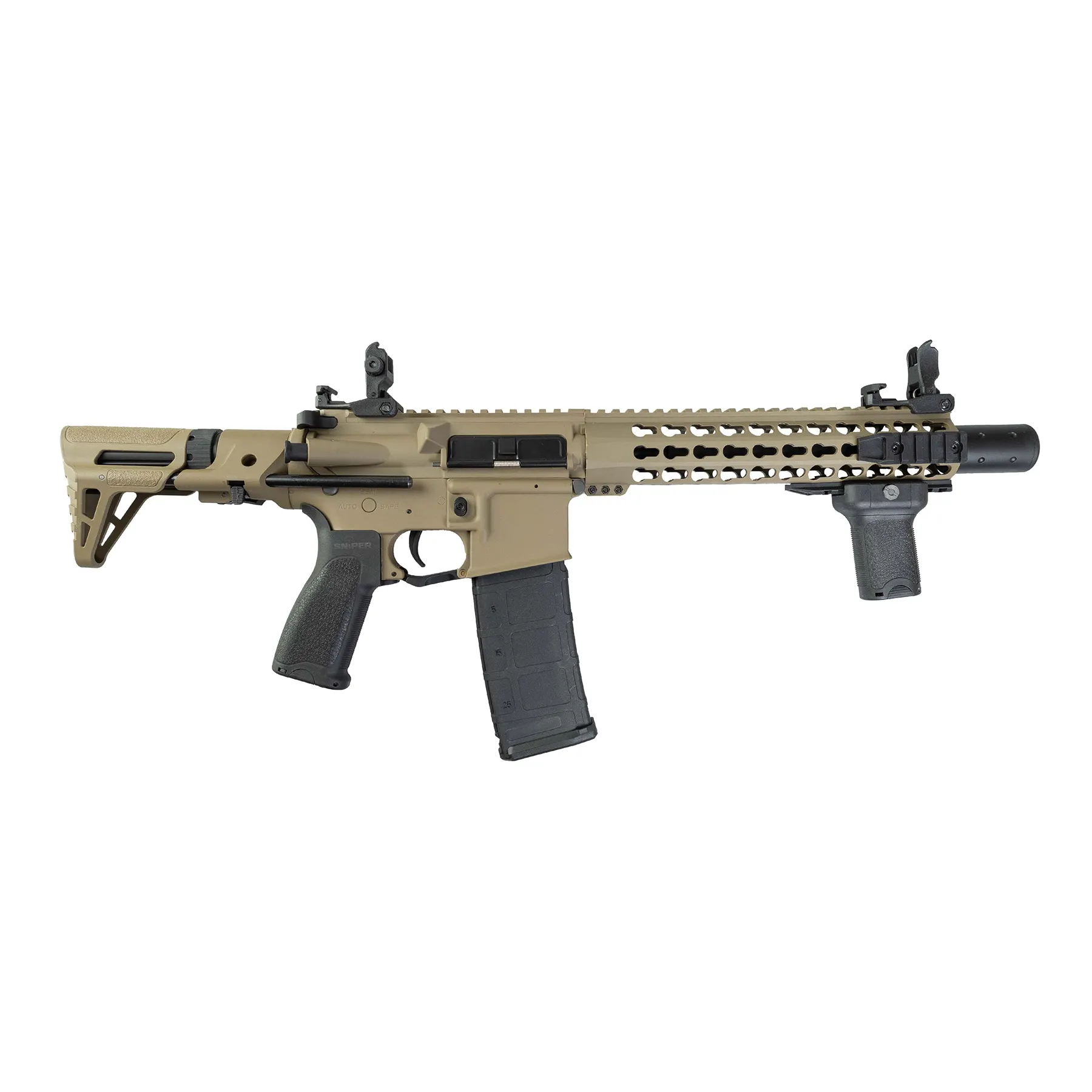 M4 Gen.2 w/ Silencer ETU+MOSFET (S)AEG, Tan