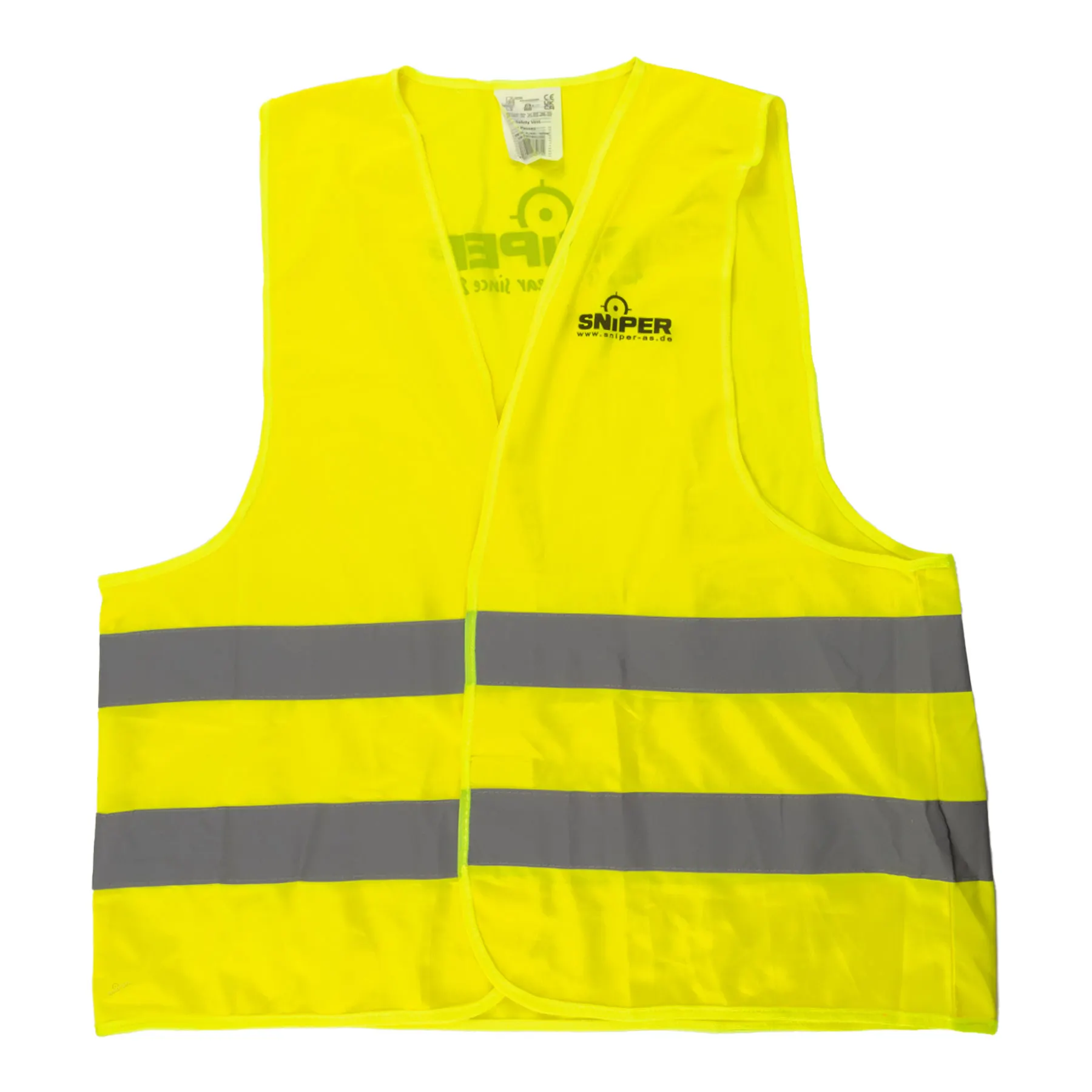 Sniper Warnweste, Spielfeld, Neongelb Sniper Warnweste, Spielfeld, Neongelb