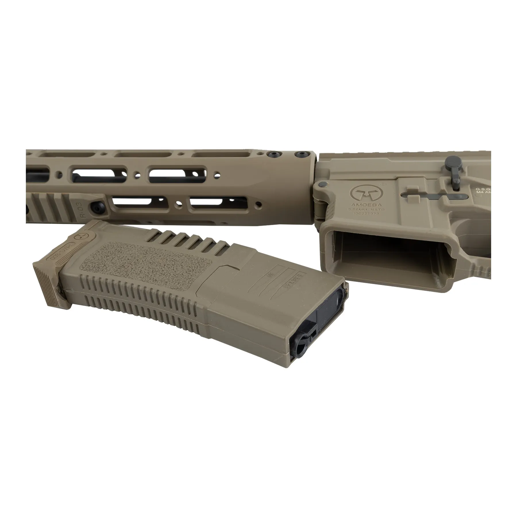 Amoeba M4 009 EFCS E-System, Dark Earth (S)AEG Amoeba M4 009 EFCS E-System, Dark Earth (S)AEG