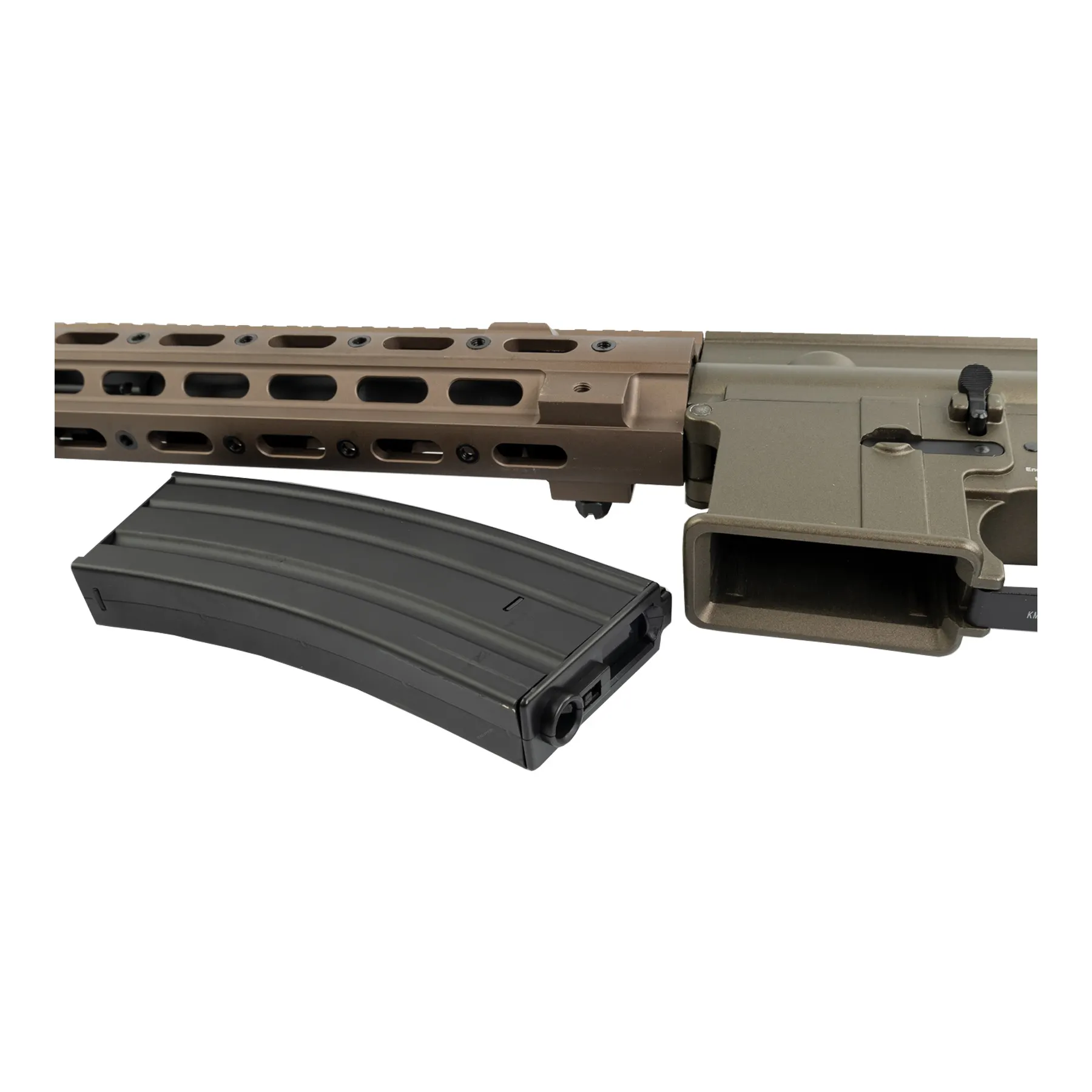 DOUBLE BELL DB16 13" AEG < 0,5 JOULE Softair Gewehr, TAN